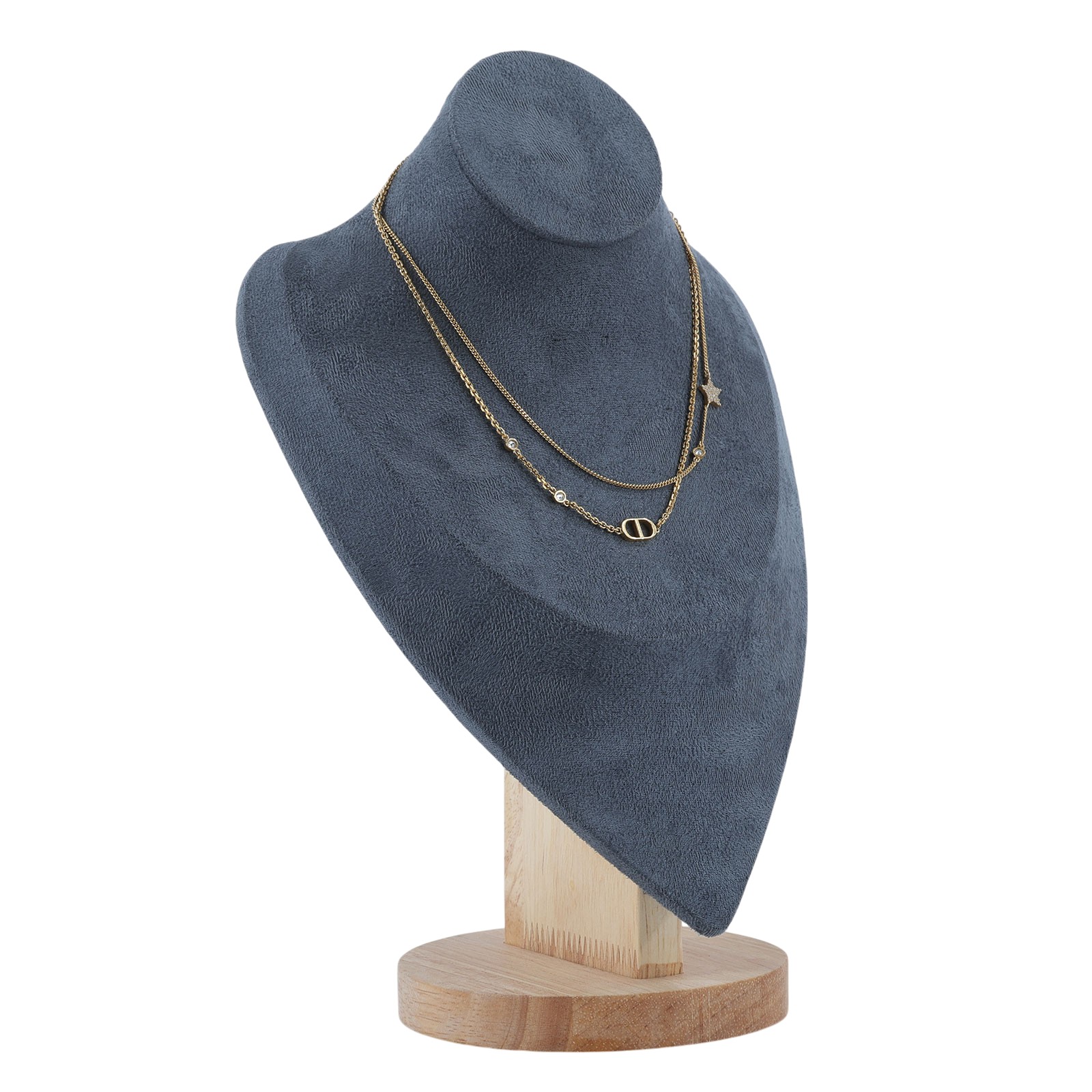 迪奧 CHRISTIAN DIOR Petit CD 雙項鍊 N1155PMTCY CD水鑽項鍊 原廠盒子/購買證明