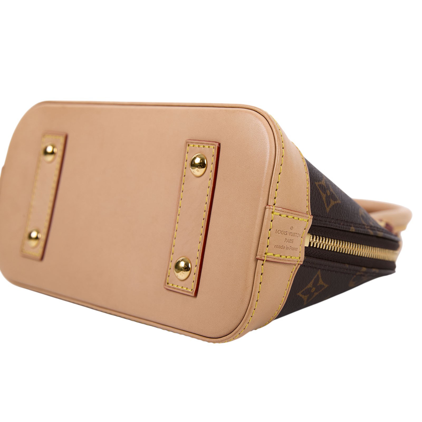 路易威登 LOUIS VUITTON Alma BB 手提包 經典帆布 M46990 晶片款 原花ALMA BB 原廠盒子/背帶/鎖組