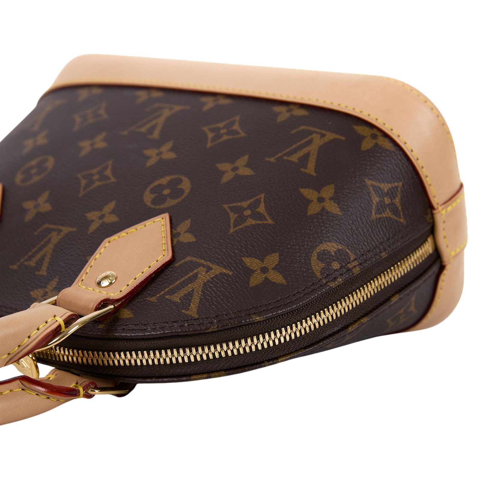 路易威登 LOUIS VUITTON Alma BB 手提包 經典帆布 M46990 晶片款 原花ALMA BB 原廠盒子/背帶/鎖組