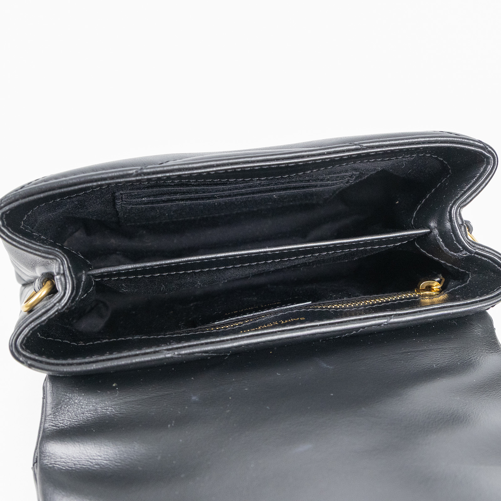 聖羅蘭 YSL SAINT LAURENT Loulou 絎縫 小牛皮 TOY 迷你 手袋  肩背 斜背包 金色五金 678401DV707  防塵袋