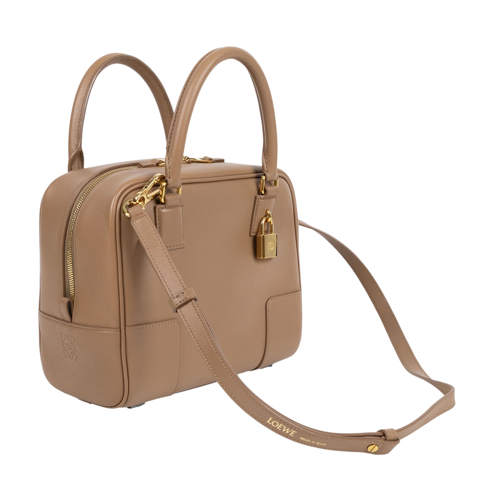 羅意威 LOEWE Amazona 19 bag 肩背 手提包 A039N10X03 土色AMAZONA19 防塵袋