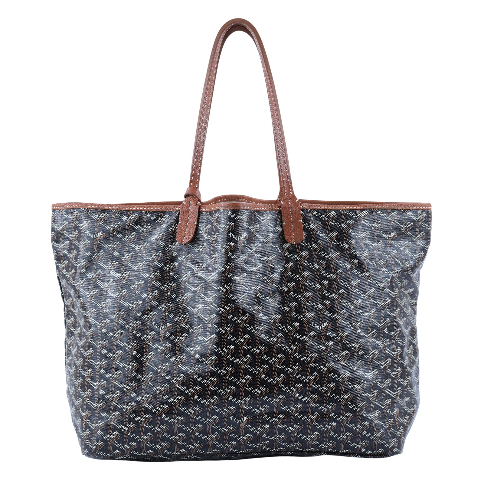 高雅德 GOYARD Saint Louis PM Bag 托特包 STLOUIPMLTY LOUIS PM焦糖 防塵袋 /購買證明影本