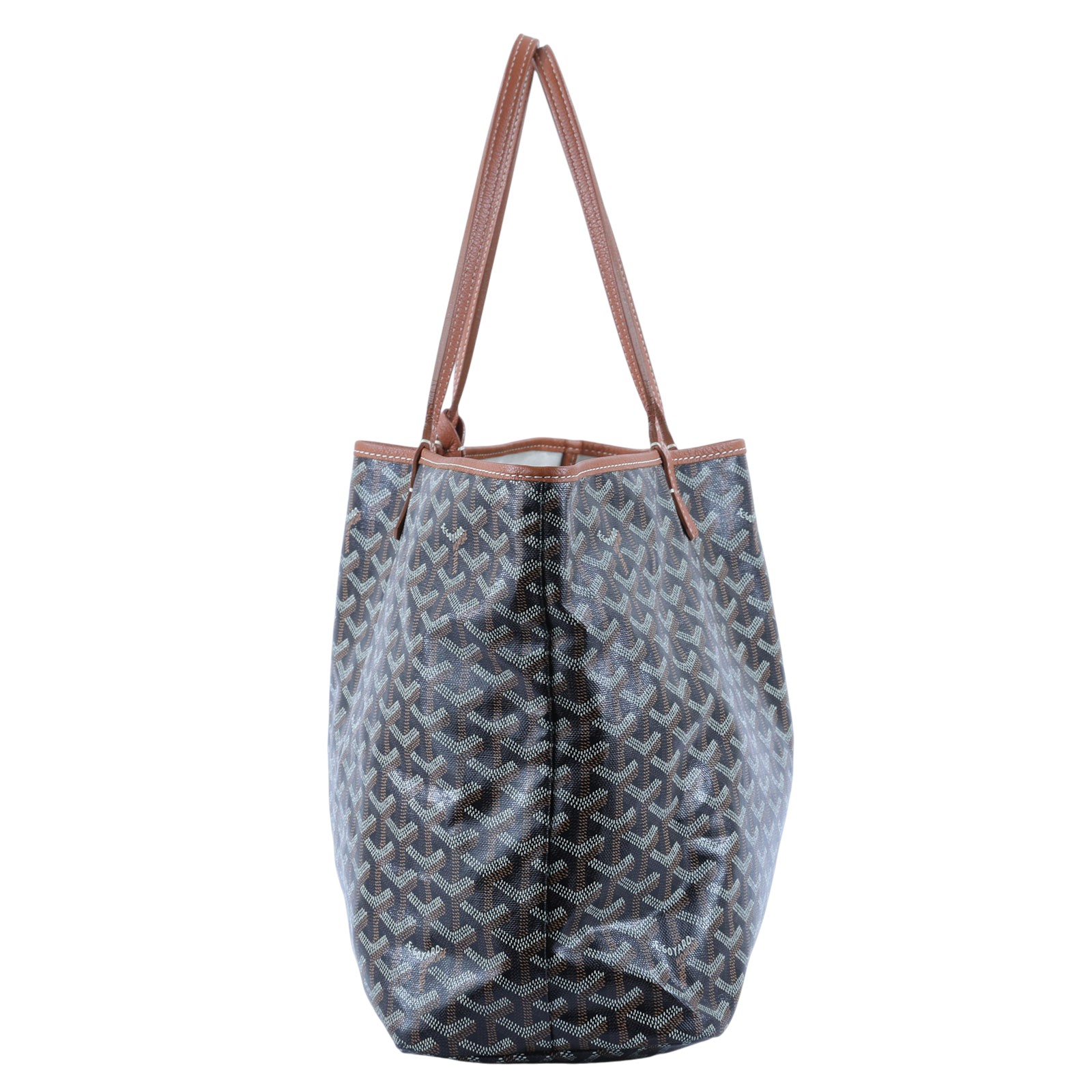 高雅德 GOYARD Saint Louis PM Bag 托特包 STLOUIPMLTY LOUIS PM焦糖 防塵袋 /購買證明影本
