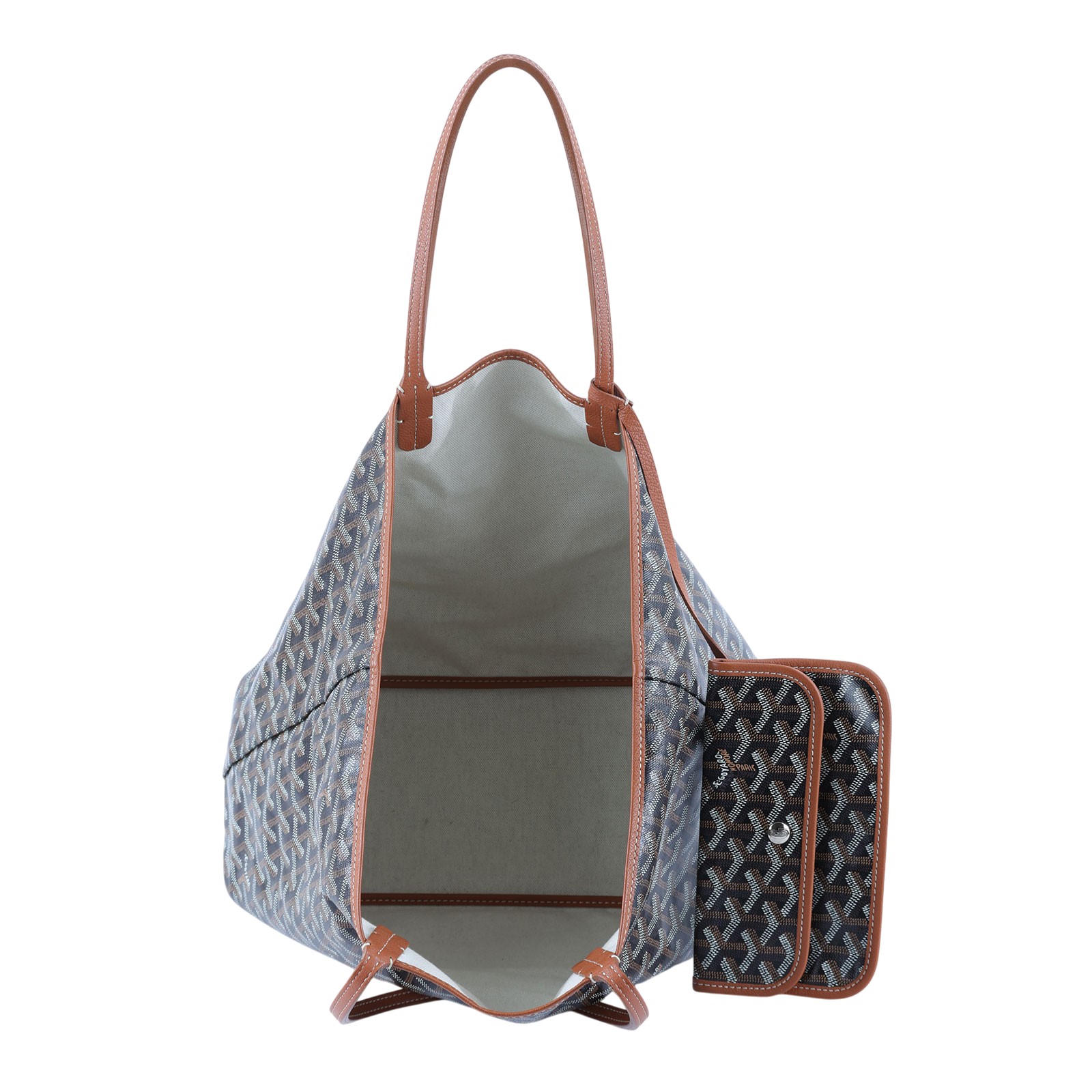 高雅德 GOYARD Saint Louis PM Bag 托特包 STLOUIPMLTY LOUIS PM焦糖 防塵袋 /購買證明影本