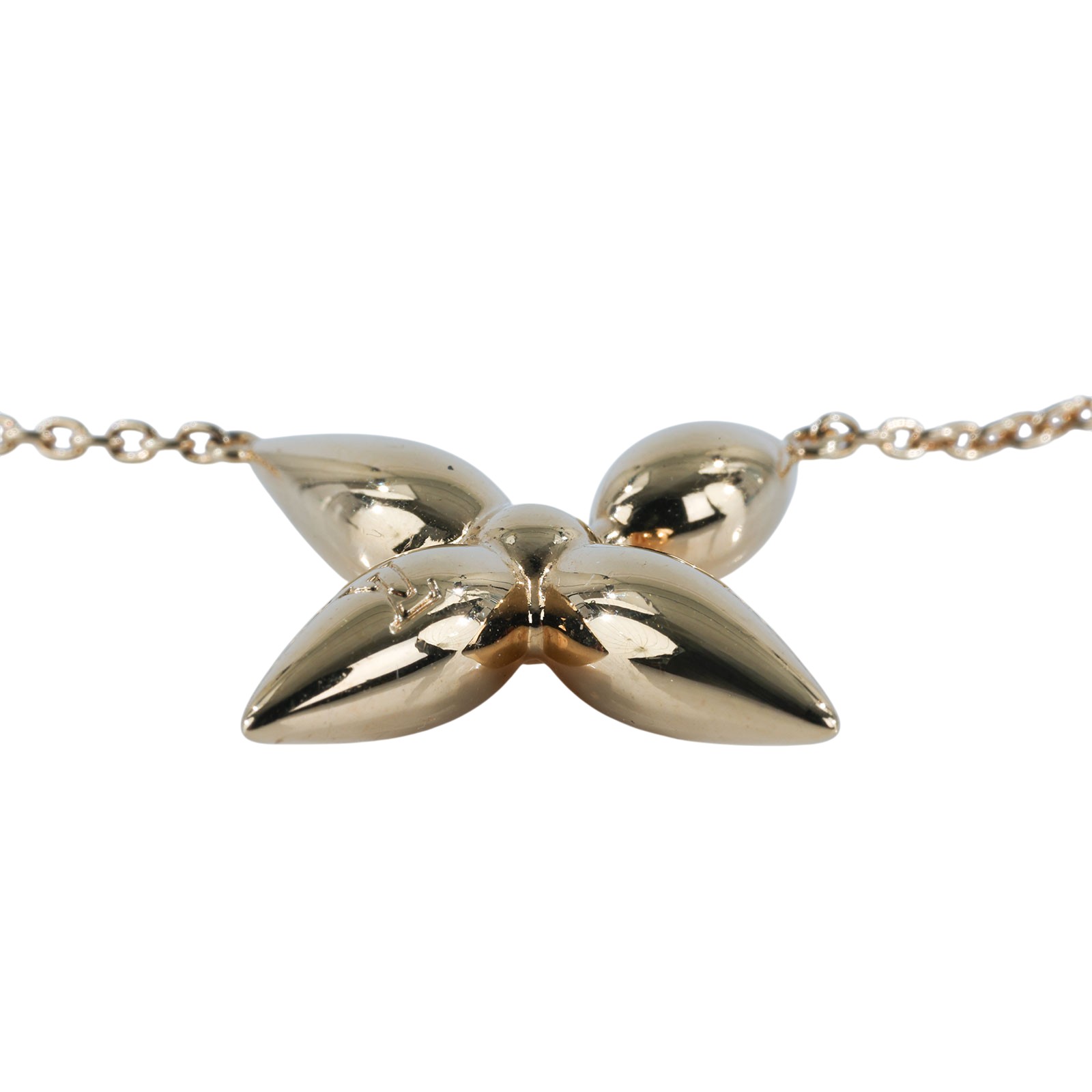 路易威登 LOUIS VUITTON Louisette Signature 項鍊 M00365 Louisette 項鏈 防塵袋 /購買證明