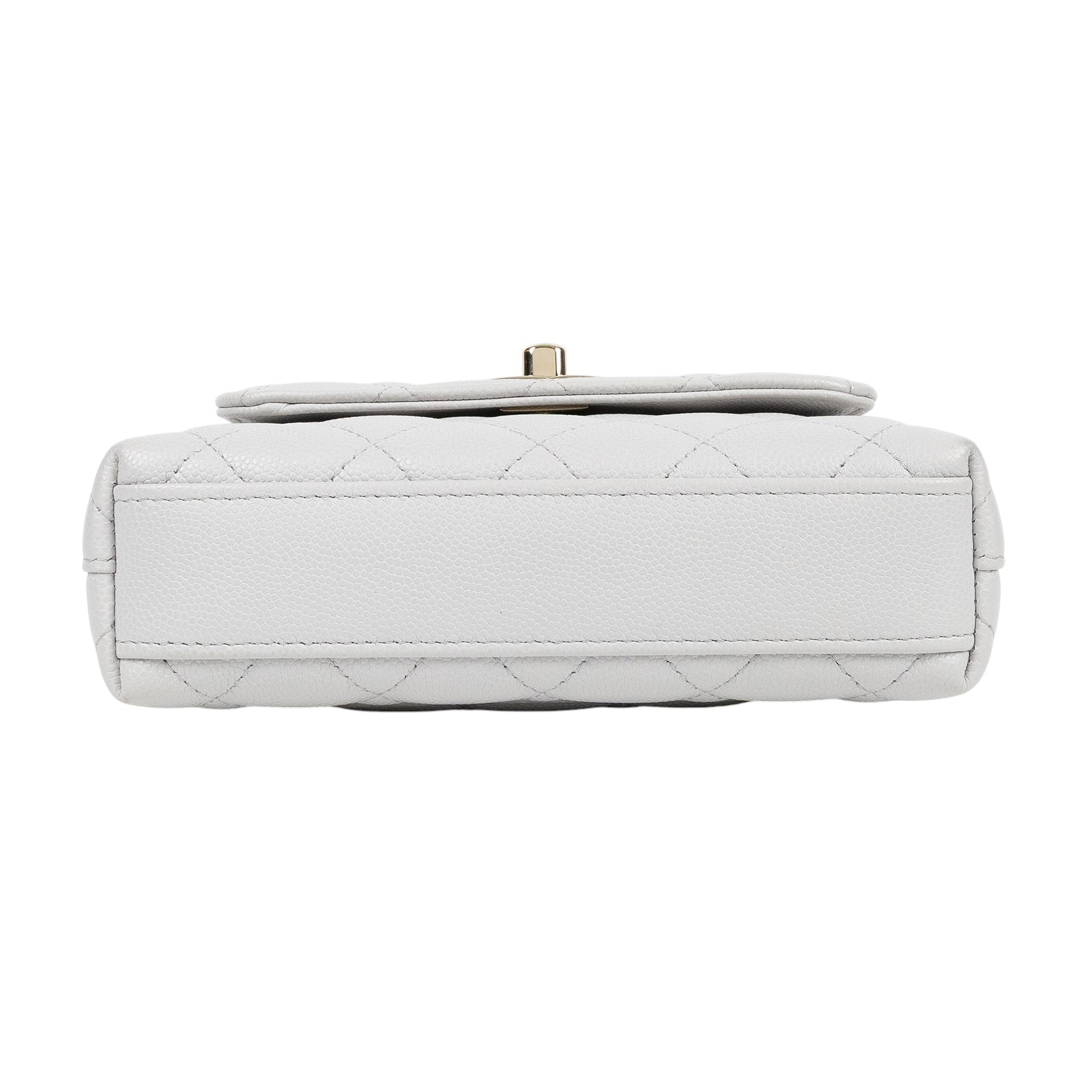 香奈兒 CHANEL Handle 手提 口蓋包 迷你 AP4244 B05061 灰色小HANDLE 原廠盒子/防塵袋/韓國購買證明