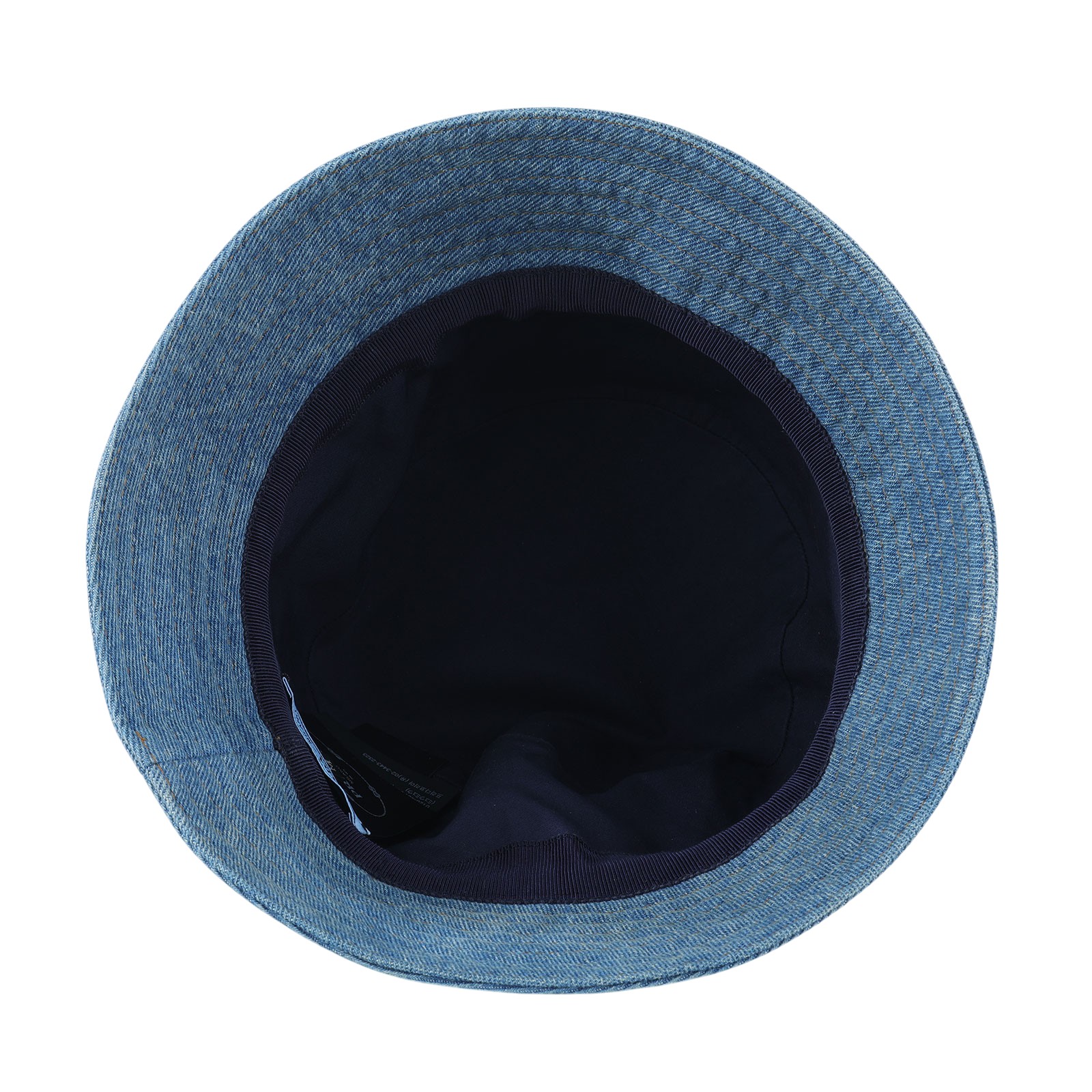 普拉達 PRADA 丹寧 漁夫帽 1HC137_12K1_M 牛仔漁夫帽 #M 防塵袋