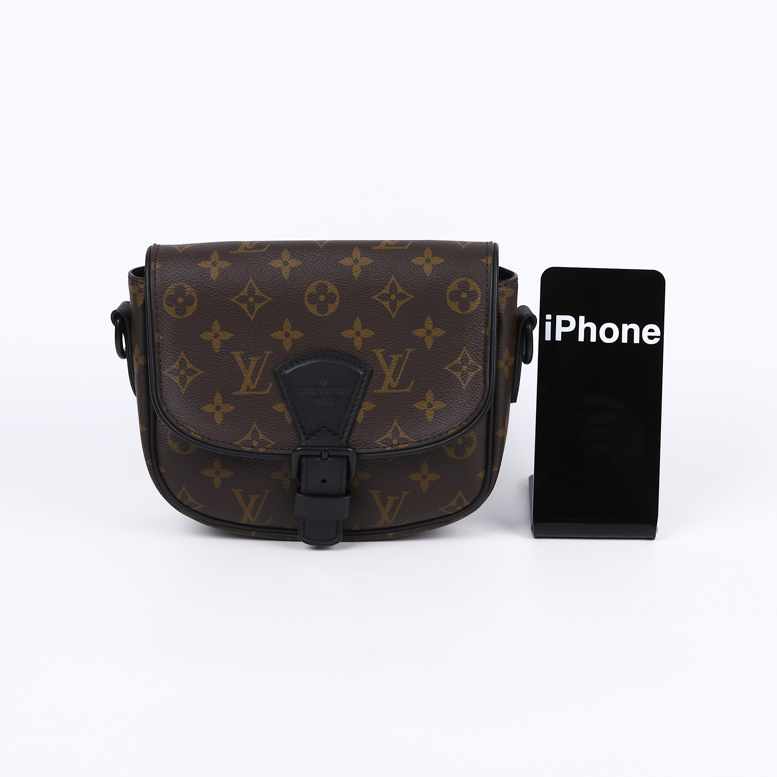 路易威登 LOUIS VUITTON Montsouris PM 郵差包 M47060 晶片款 原花Montsouris 郵差包 PM 防塵袋