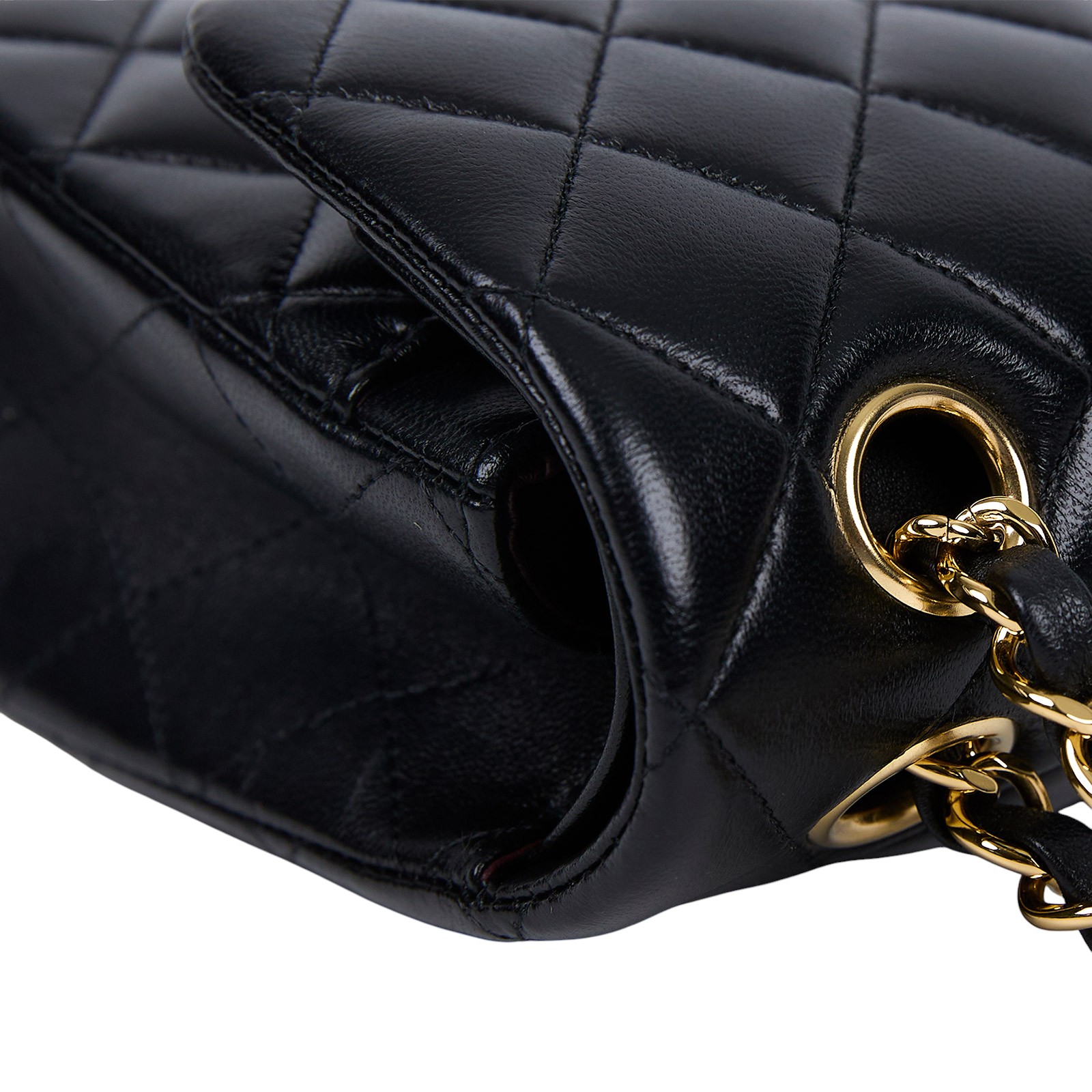 香奈兒 CHANEL CF 經典 小型 口蓋包 A01113 晶片款 黑金羊COCO23 防塵袋