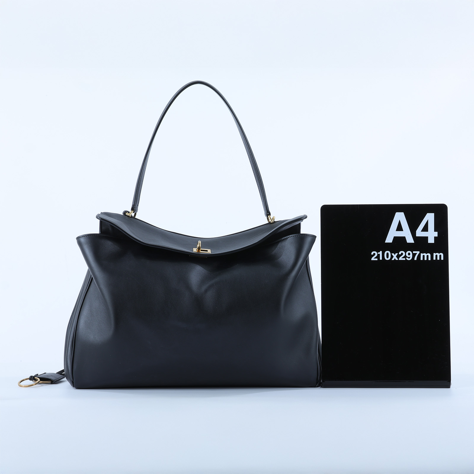 巴黎世家 BALENCIAGA Rodeo Large 手提包 7897442ABV5 黑金RODEO LARGE 防塵袋/背帶