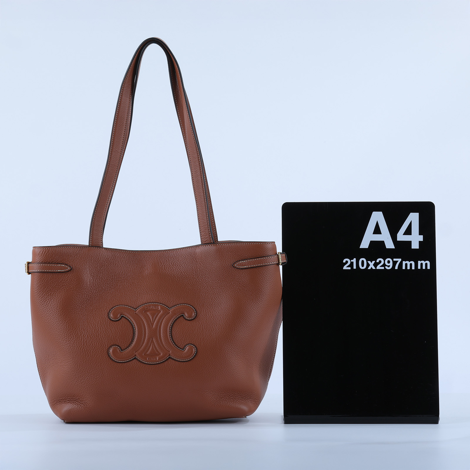 思琳 CELINE Cabas 小型 手袋 118233ENY 焦糖CABAS ANAÏS CUIR TRIOMPHE 托特包 無附屬品