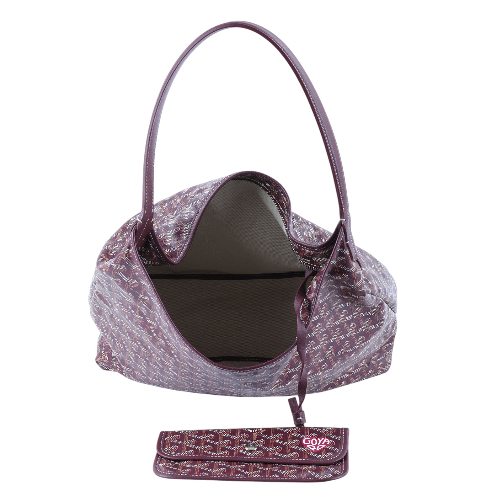 高雅德 GOYARD Bohème Hobo Bag PM 托特包 BOHEMEPMLTY 酒紅HOBO 防塵袋