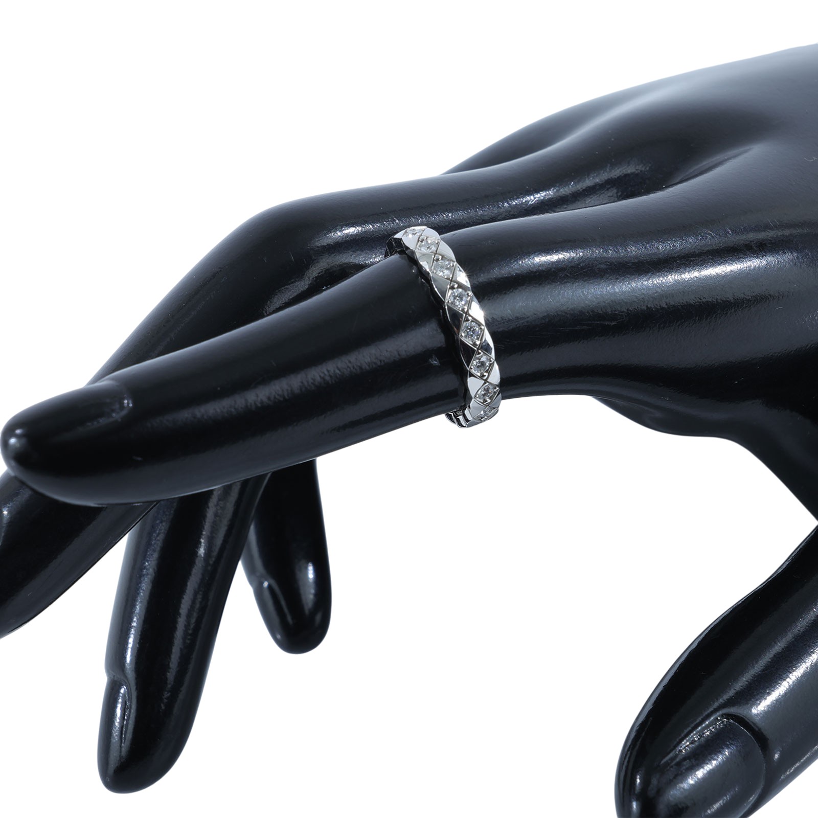 香奈兒 CHANEL Coco Crush 窄版 戒指 J11871/52J1187152/FH5526 COCO CRUSH 帶鑽 MINI RING #52 原廠盒子/保證卡/購買證明