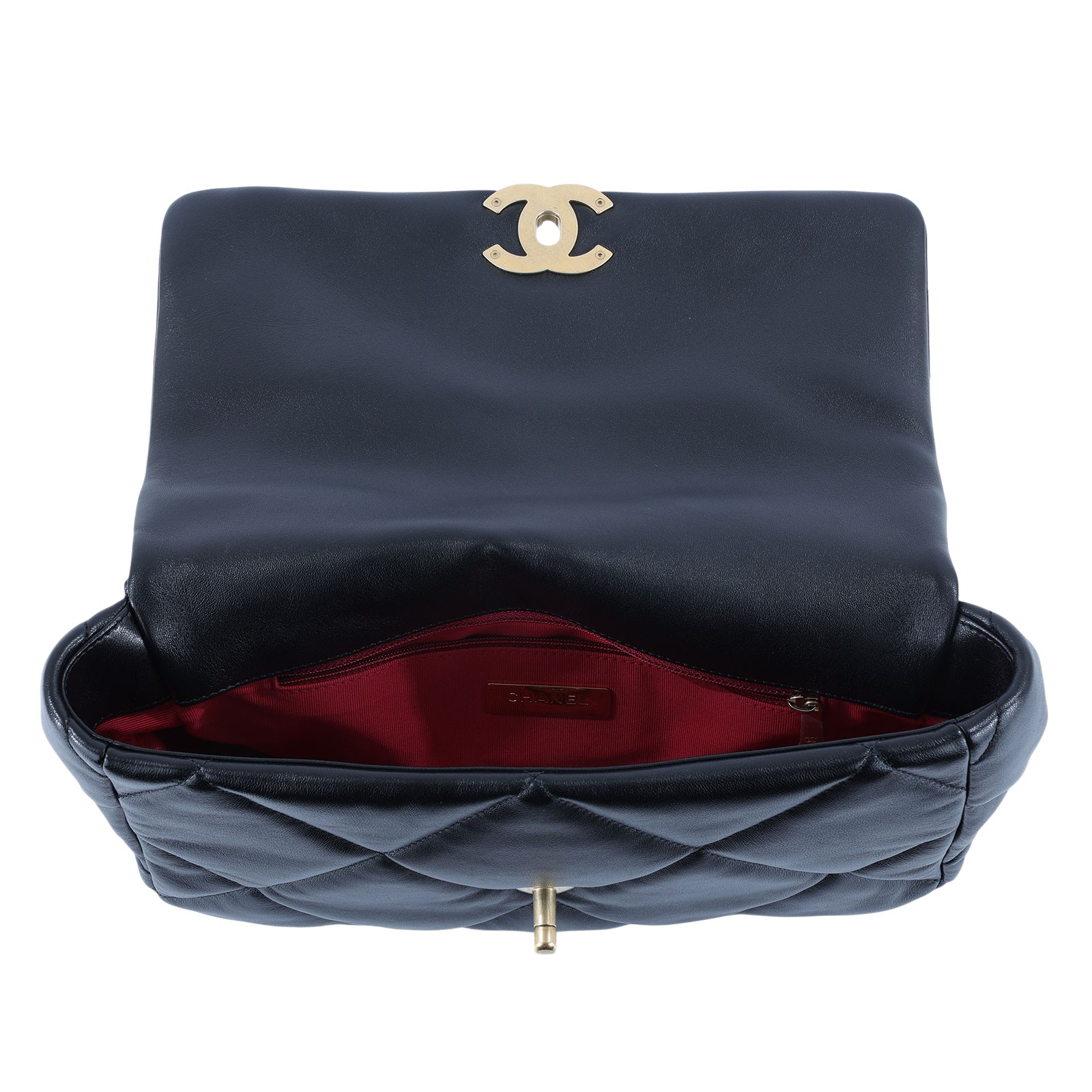 香奈兒 CHANEL 19 大型口蓋包 AS1161 晶片款 黑羊19包 30CM 原廠盒子/防塵袋/購買證明