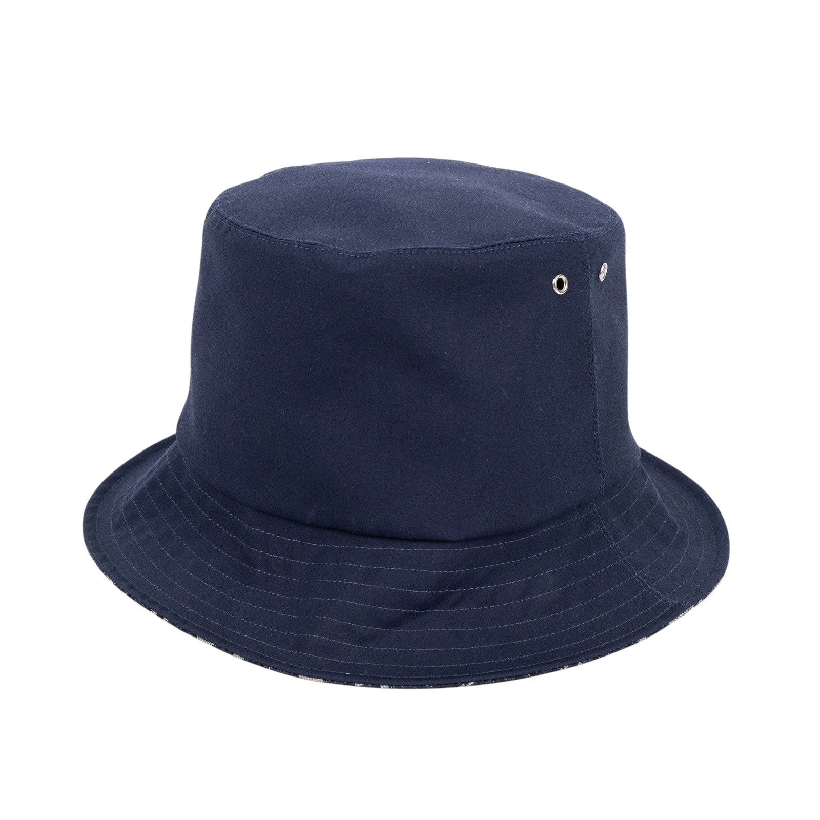 迪奧 CHRISTIAN DIOR 漁夫帽 95TDD923A130_M 深藍雙面漁夫帽 #58 防塵袋