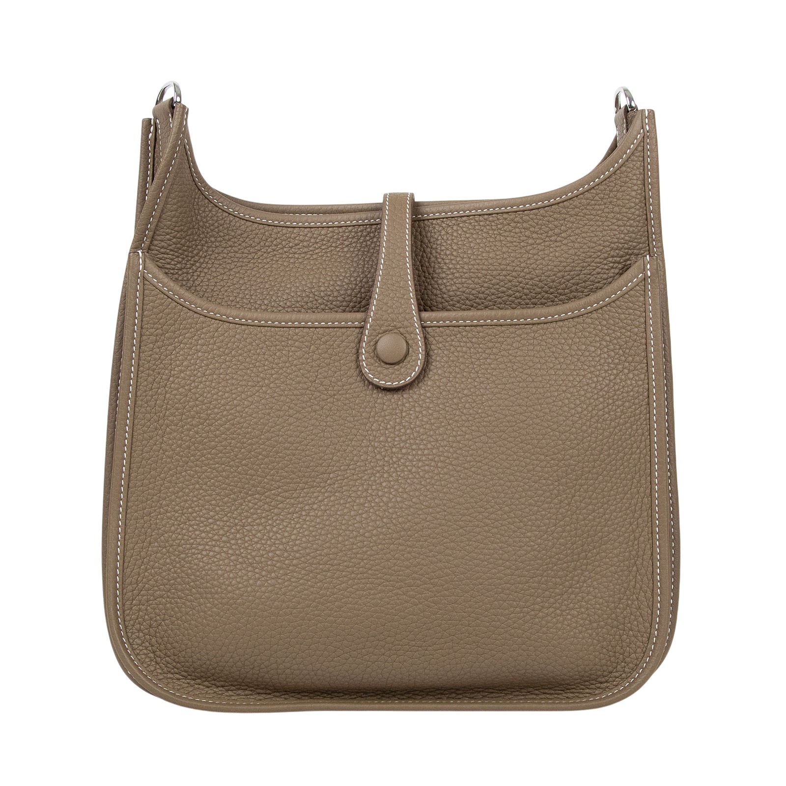 愛馬仕 Hermes Evelyne Bag 伊芙琳包 29 馬蹄型 EV29 Y刻 大象灰EVELYNE 29 無附屬品