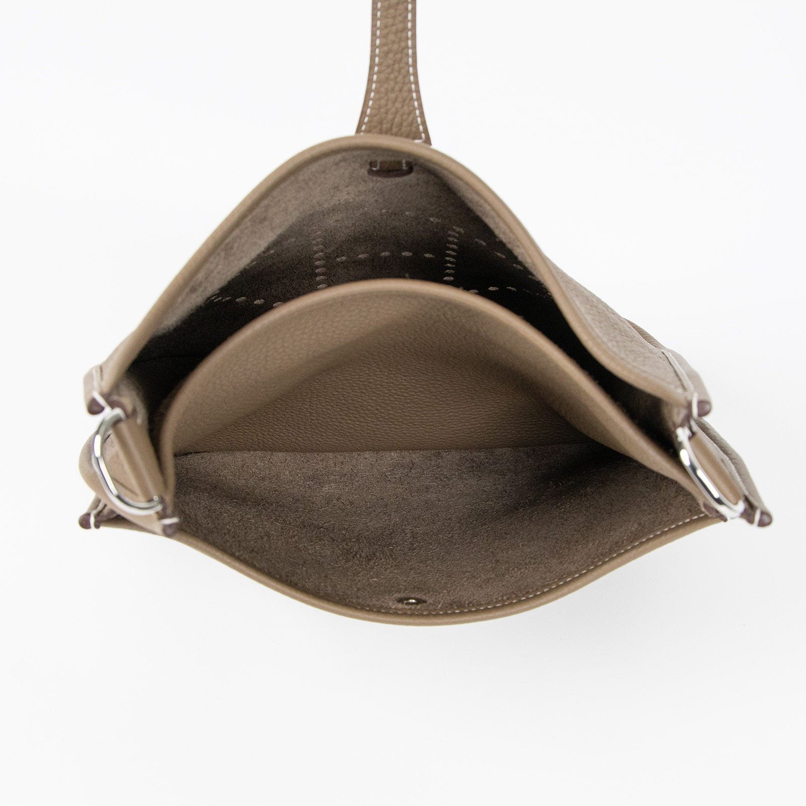 愛馬仕 Hermes Evelyne Bag 伊芙琳包 29 馬蹄型 EV29 Y刻 大象灰EVELYNE 29 無附屬品