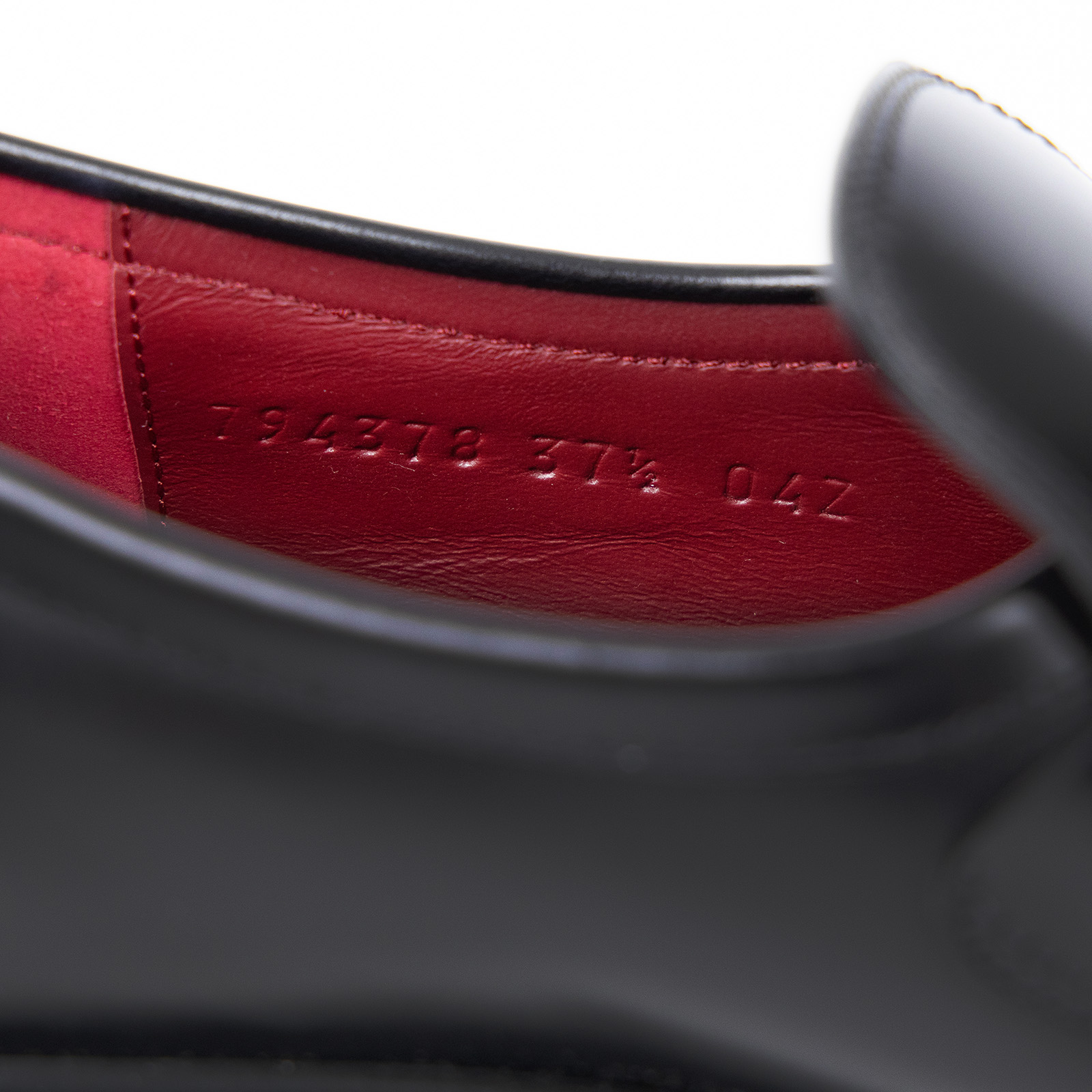 古馳 GUCCI 馬銜扣 樂福鞋 794378 0GQ00_375 黑馬銜釦樂福鞋#37.5 原廠盒子/防塵袋