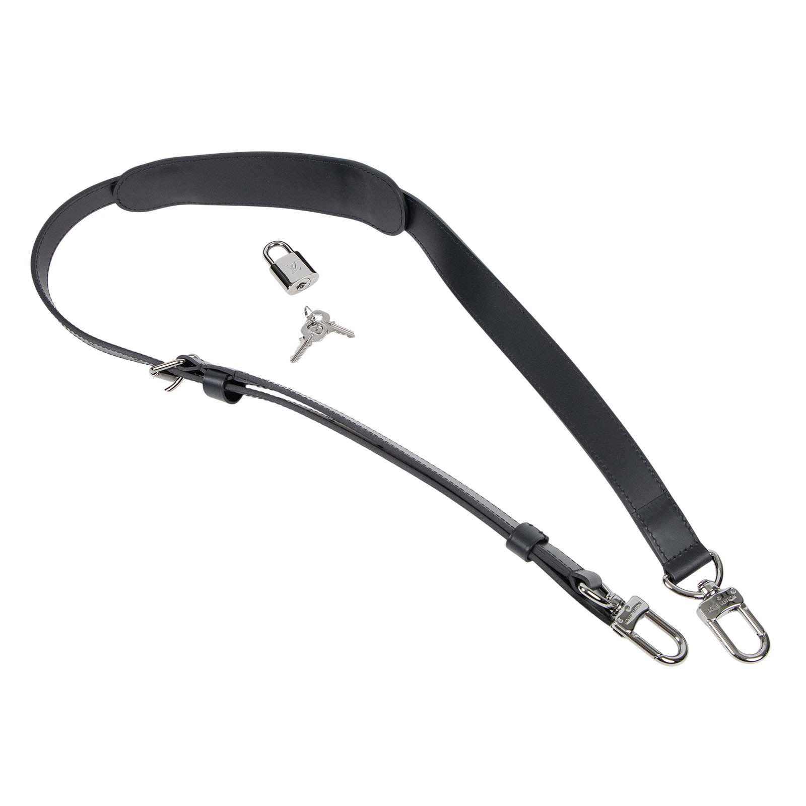 路易威登 LOUIS VUITTON Keepall Bandoulière 55 Eclipse帆布 波士頓包  旅行袋 M40605 晶片款  防塵袋/背帶/鎖組