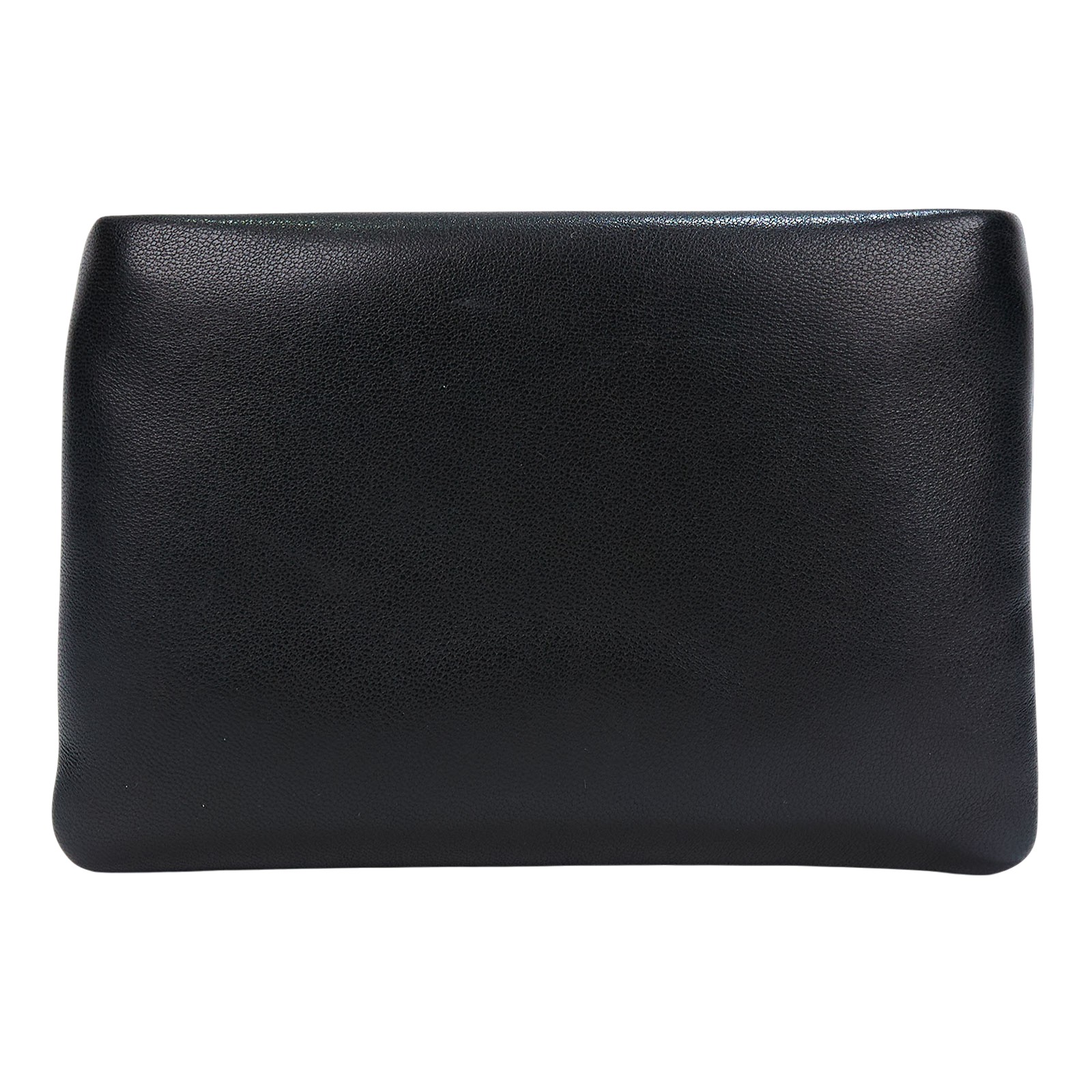 聖羅蘭 YSL SAINT LAURENT Calypso 拉鍊小錢包 迷你 778868AACX7 黑金羊皮一字拉 原廠盒子/防塵袋/購買證明