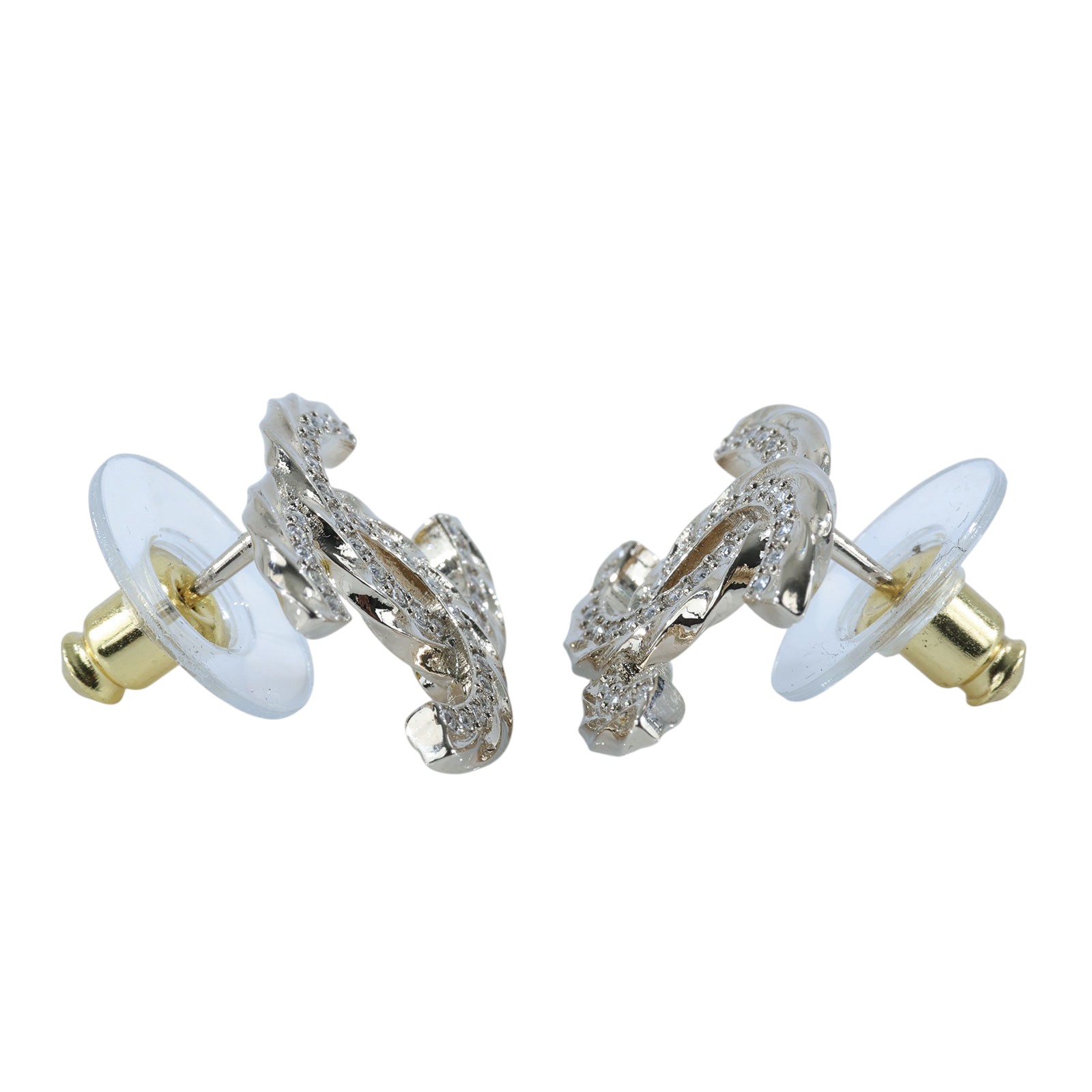 香奈兒 CHANEL 雙C LOGO 耳環 金色 B24 V 金色雙C耳環 原廠盒子