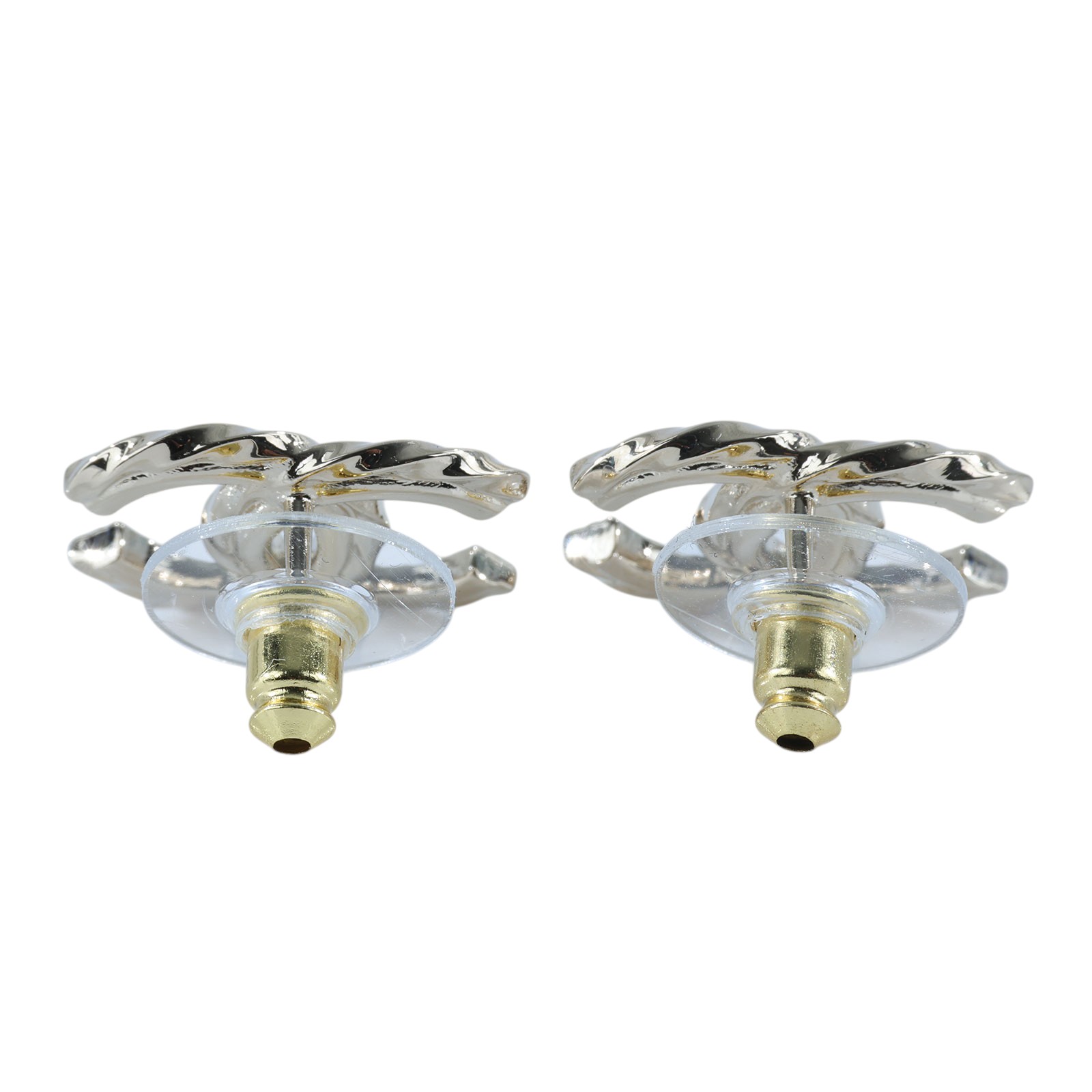 香奈兒 CHANEL 雙C LOGO 耳環 金色 B24 V 金色雙C耳環 原廠盒子