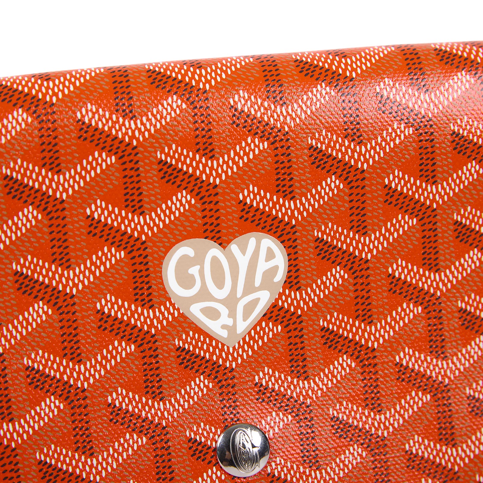 高雅德 GOYARD Plumet Pocket Wallet 肩背 隨身錢包 PLUMETPMLTY 橘色愛心PLUMET 防塵袋