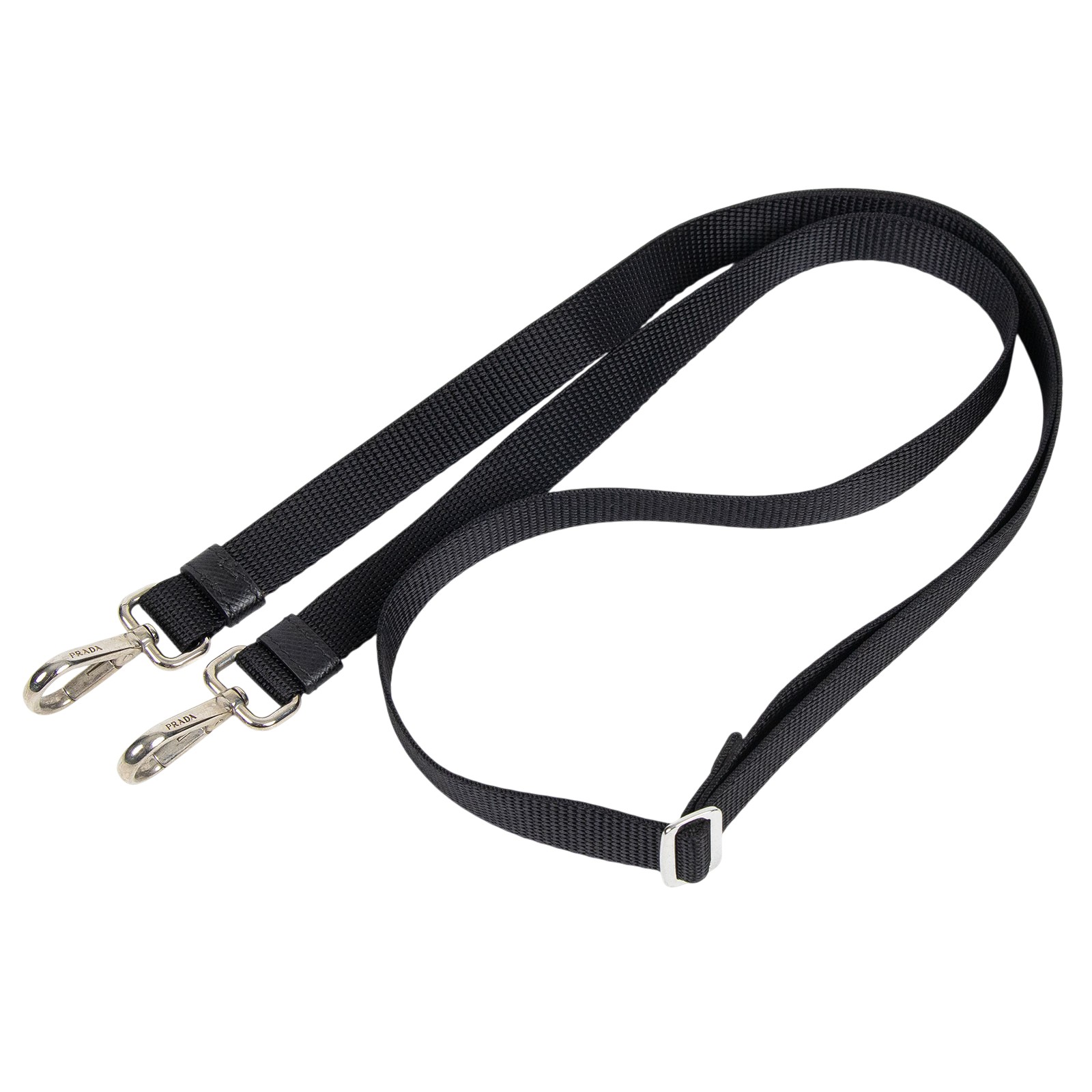 普拉達 PRADA Re-Nylon Saffiano 皮革 智慧型手機 保護套 2ZH109_2DMH 黑尼龍手機包 原廠盒子/保證卡