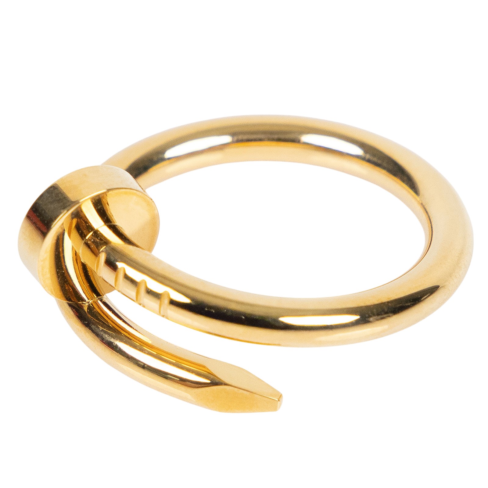 卡地亞 CARTIER Juste un Clou 戒指 經典款 B4092654 YG釘子戒指 #54 原廠盒子/保證卡/購買證明