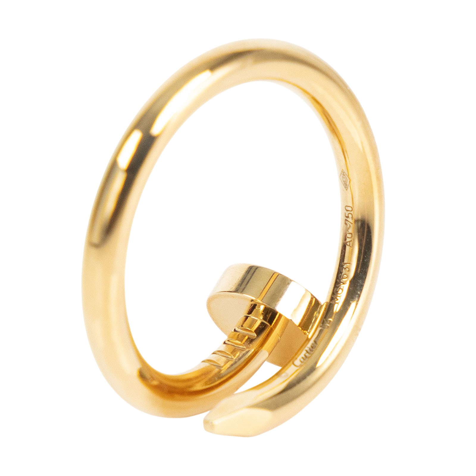 卡地亞 CARTIER Juste un Clou 戒指 經典款 B4092654 YG釘子戒指 #54 原廠盒子/保證卡/購買證明