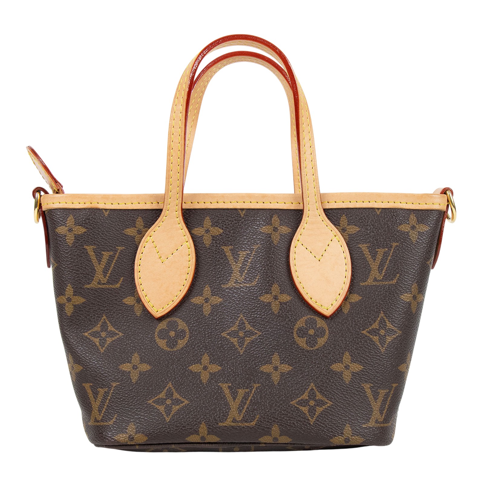 路易威登 LOUIS VUITTON Neverfull BB 單肩包 托特包 M46705 晶片款  原廠盒子/防塵袋/購買證明/背帶/圓零錢包