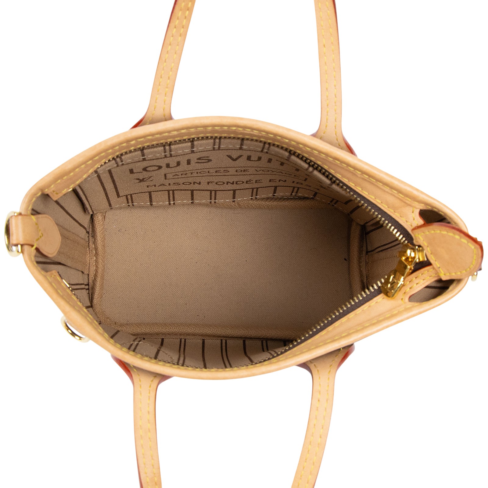 路易威登 LOUIS VUITTON Neverfull BB 單肩包 托特包 M46705 晶片款  原廠盒子/防塵袋/購買證明/背帶/圓零錢包