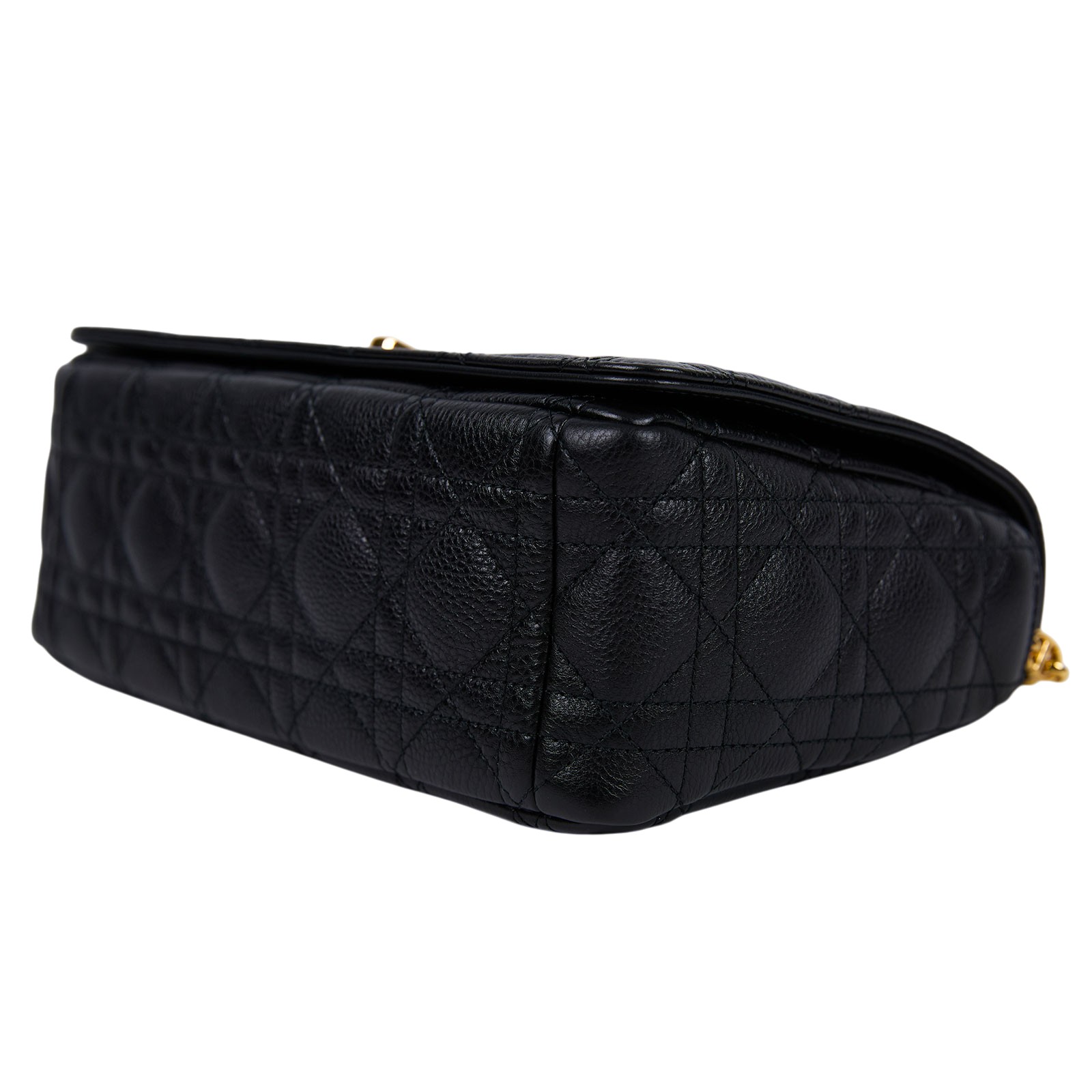 迪奧 CHRISTIAN DIOR Caro 中型 斜背 手提包 小牛皮 M9242UWHC 黑CARO 中號 原廠盒子/防塵袋/購買證明