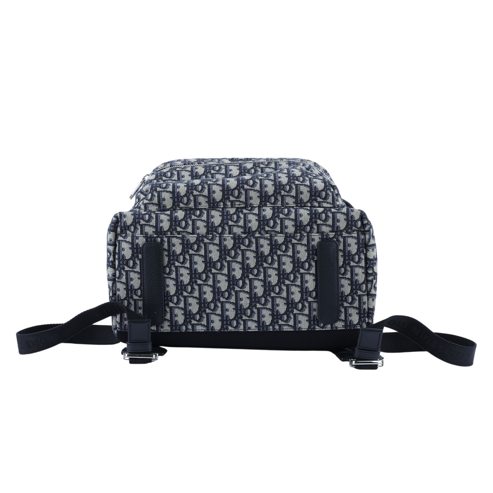 迪奧 CHRISTIAN DIOR Rider 後背包 1VOBA088YKY 藍老花後背包 保證卡