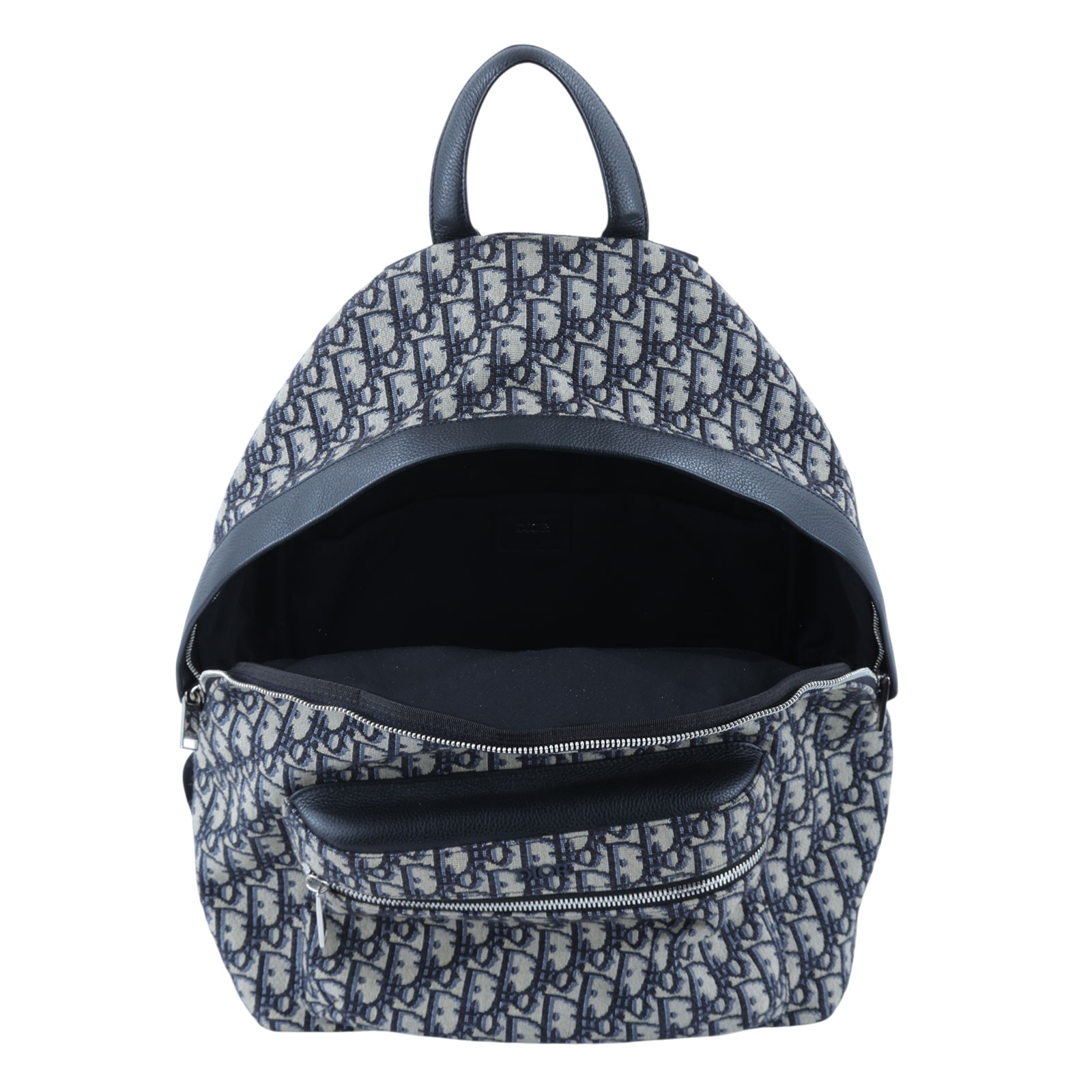 迪奧 CHRISTIAN DIOR Rider 後背包 1VOBA088YKY 藍老花後背包 保證卡