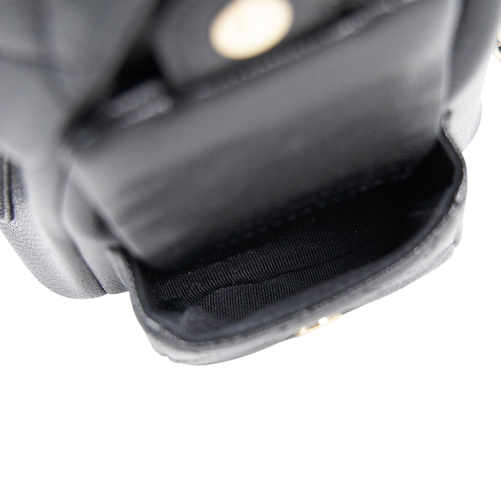 香奈兒 CHANEL 粒紋小牛皮 金色金屬 小型 後背包 AS4399 晶片款 黑荔枝TANK後背包 原廠盒子/防塵袋