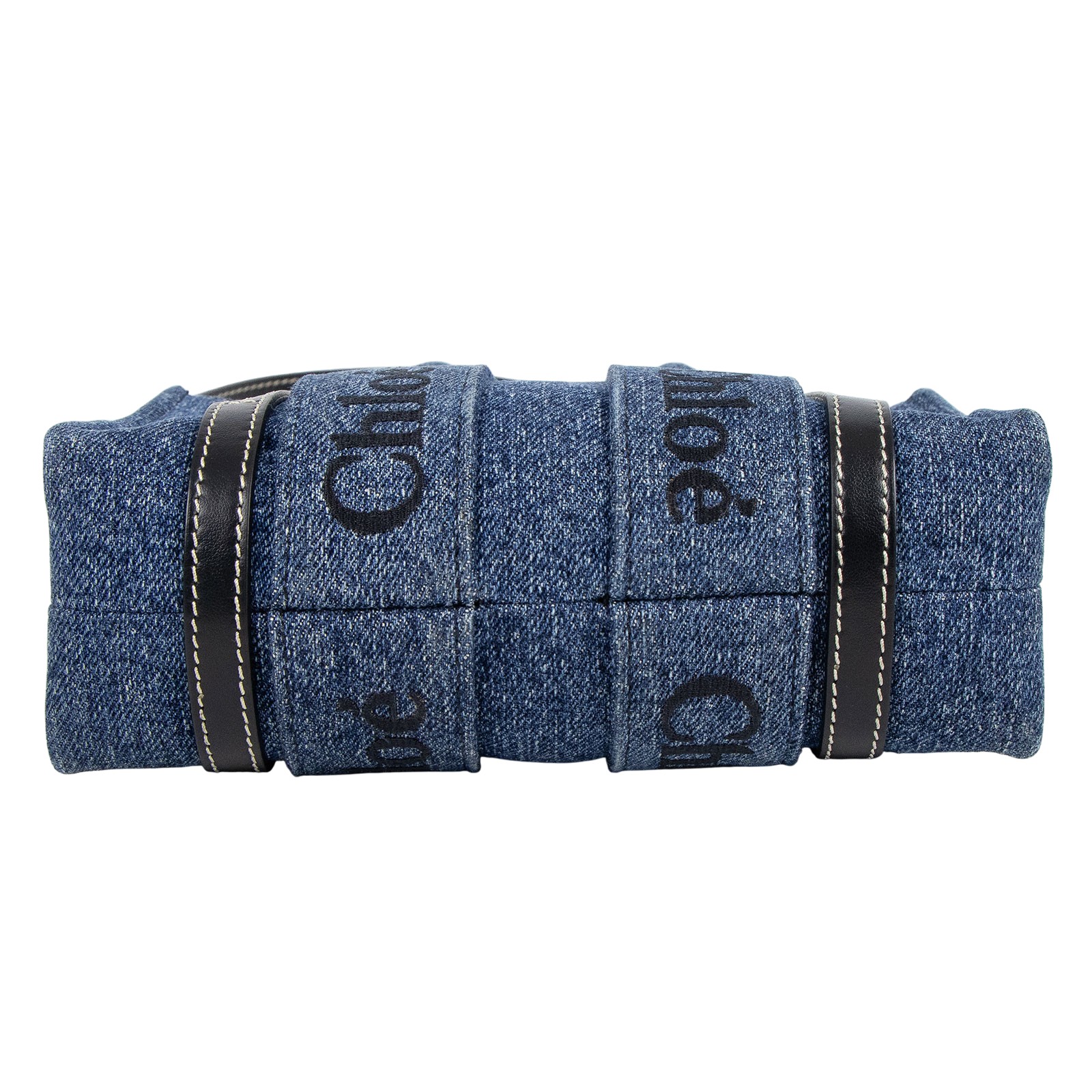 蔻依 CHLOE Mini Woody 手提包 丹寧 CHC23UP237K3545D 丹寧WOODY 防塵袋/保證卡