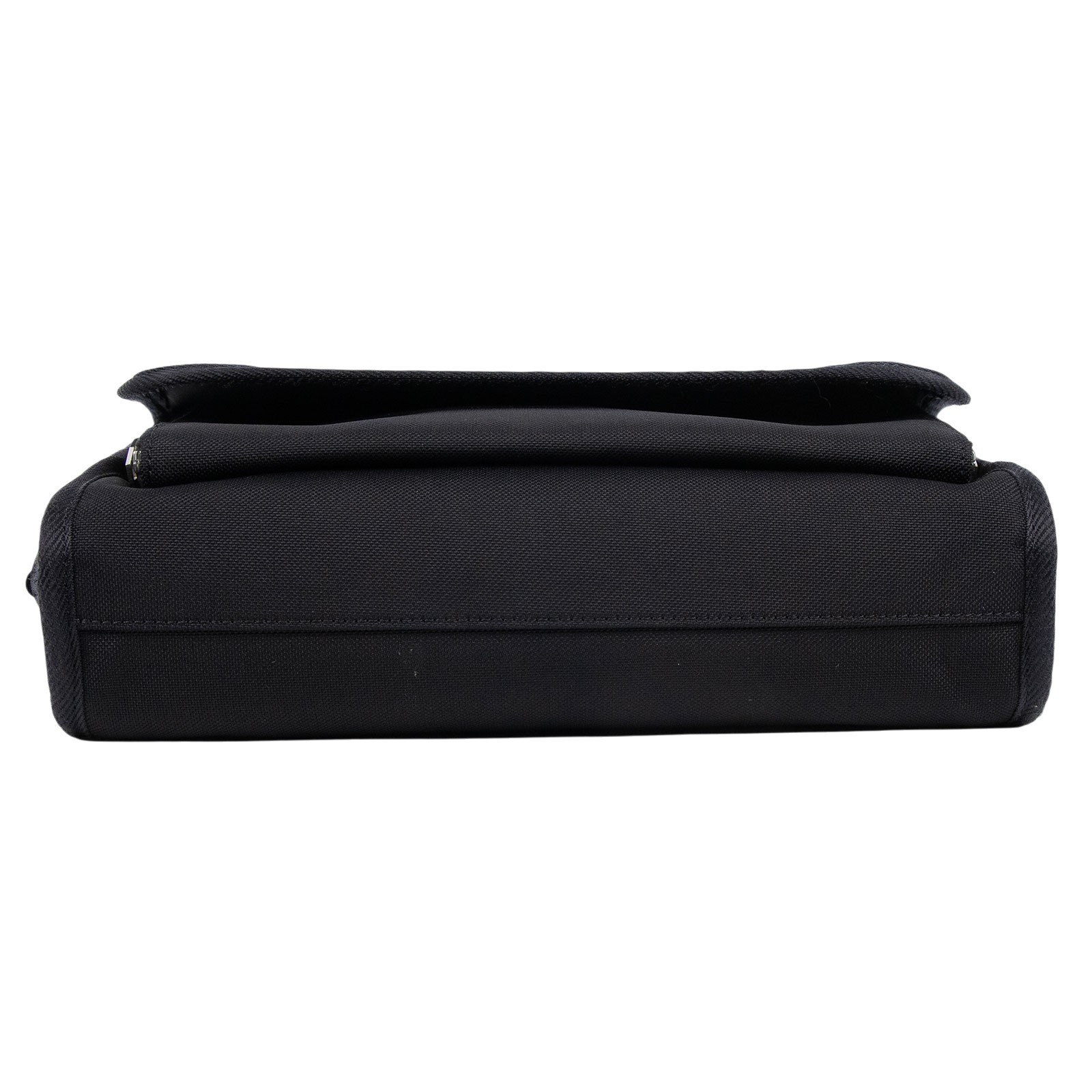 思琳 CELINE 小型郵差包 110062DMT 黑LOGO帆布肩背包 防塵袋