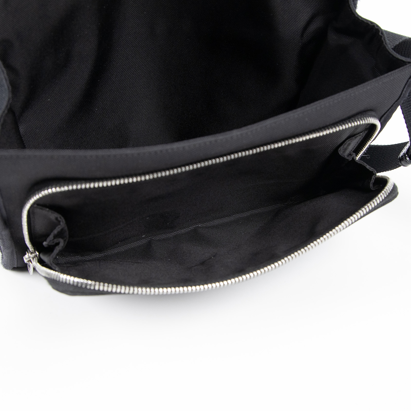 思琳 CELINE 小型郵差包 110062DMT 黑LOGO帆布肩背包 防塵袋