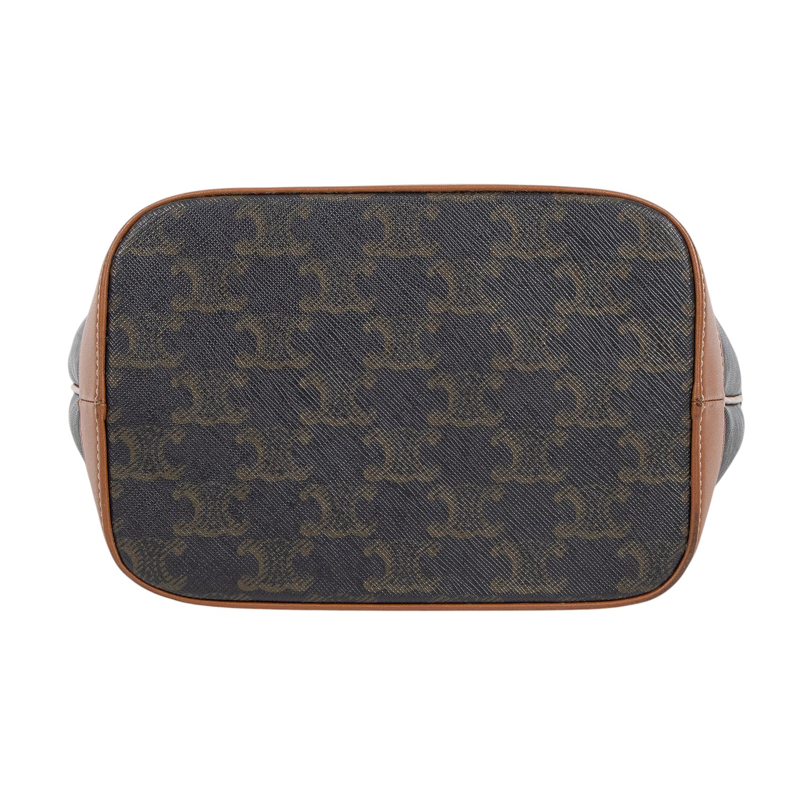 思琳 CELINE Triomphe帆布 小型 Bucket 肩背 水桶包 191442CAS 凱旋水桶包 小號 無附屬品