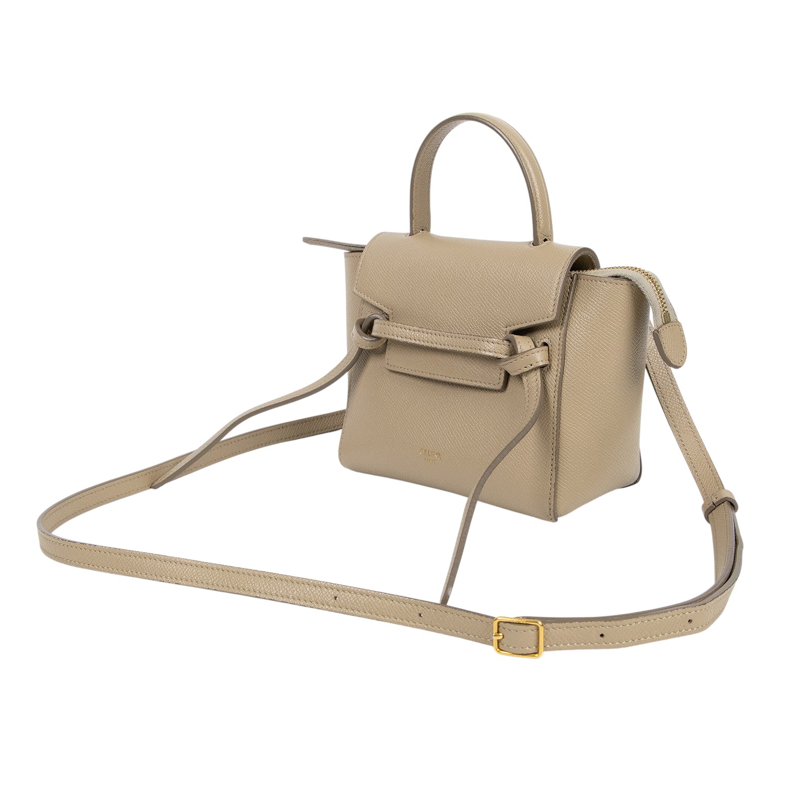 思琳 CELINE Pico Belt 手袋 194263ZVA 奶茶BELT BAG PICO 防塵袋