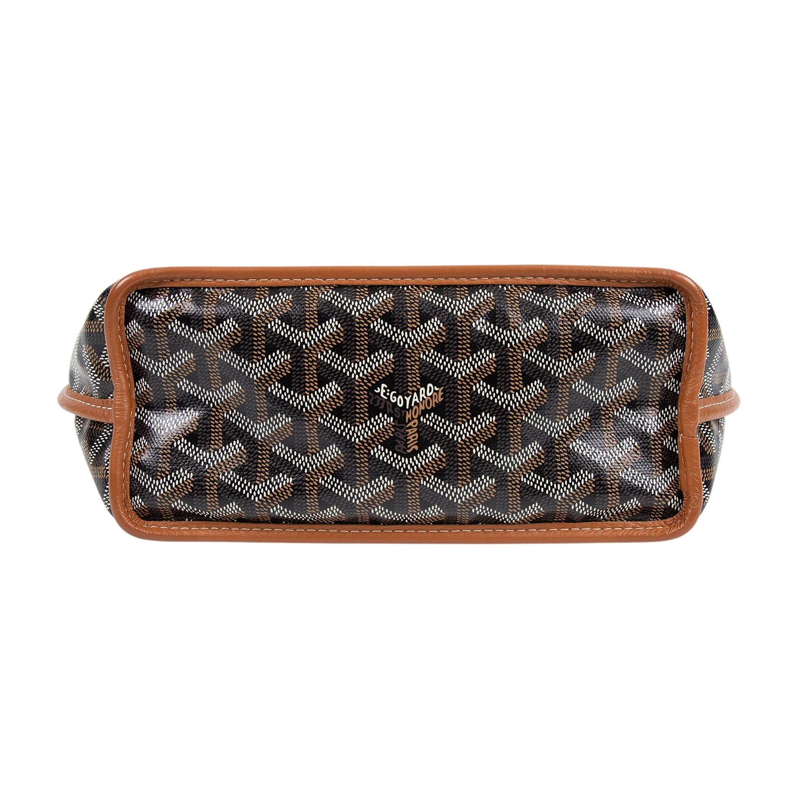 高雅德 GOYARD Anjou Mini Bag 托特包 ANJOUSMINCG ANJOU MINI焦糖 防塵袋