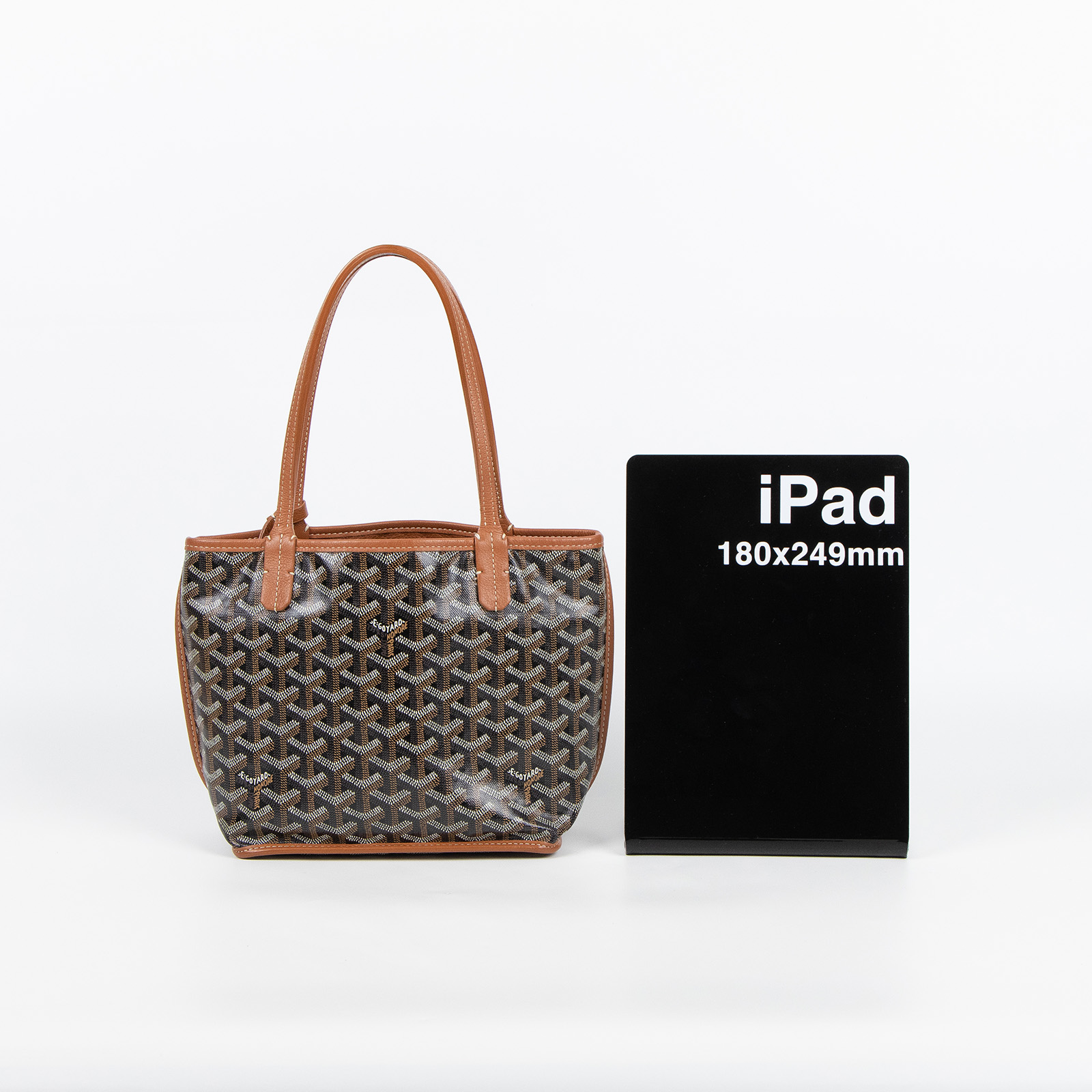 高雅德 GOYARD Anjou Mini Bag 托特包 ANJOUSMINCG ANJOU MINI焦糖 防塵袋