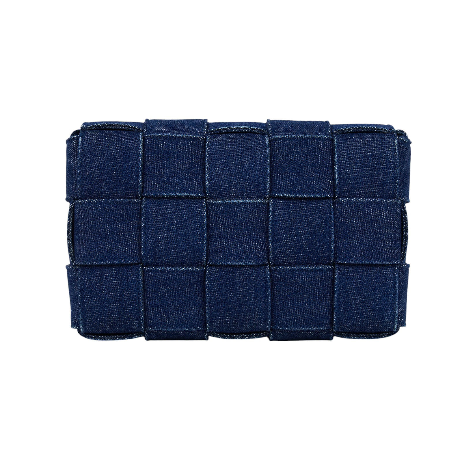 寶緹嘉 BOTTEGA VENETA Cassette 枕頭編織包  深藍牛仔CASSETTE 防塵袋