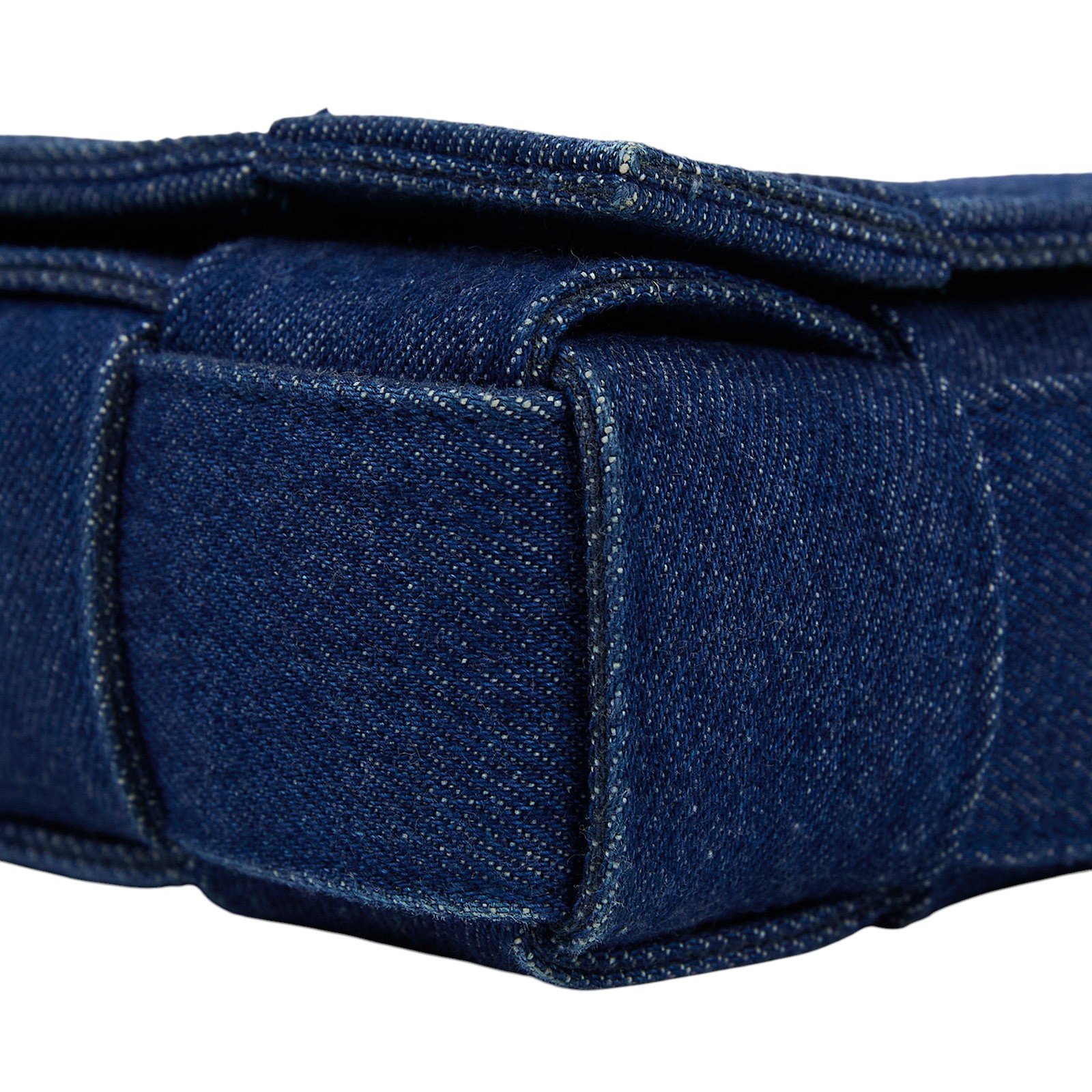 寶緹嘉 BOTTEGA VENETA Cassette 枕頭編織包  深藍牛仔CASSETTE 防塵袋