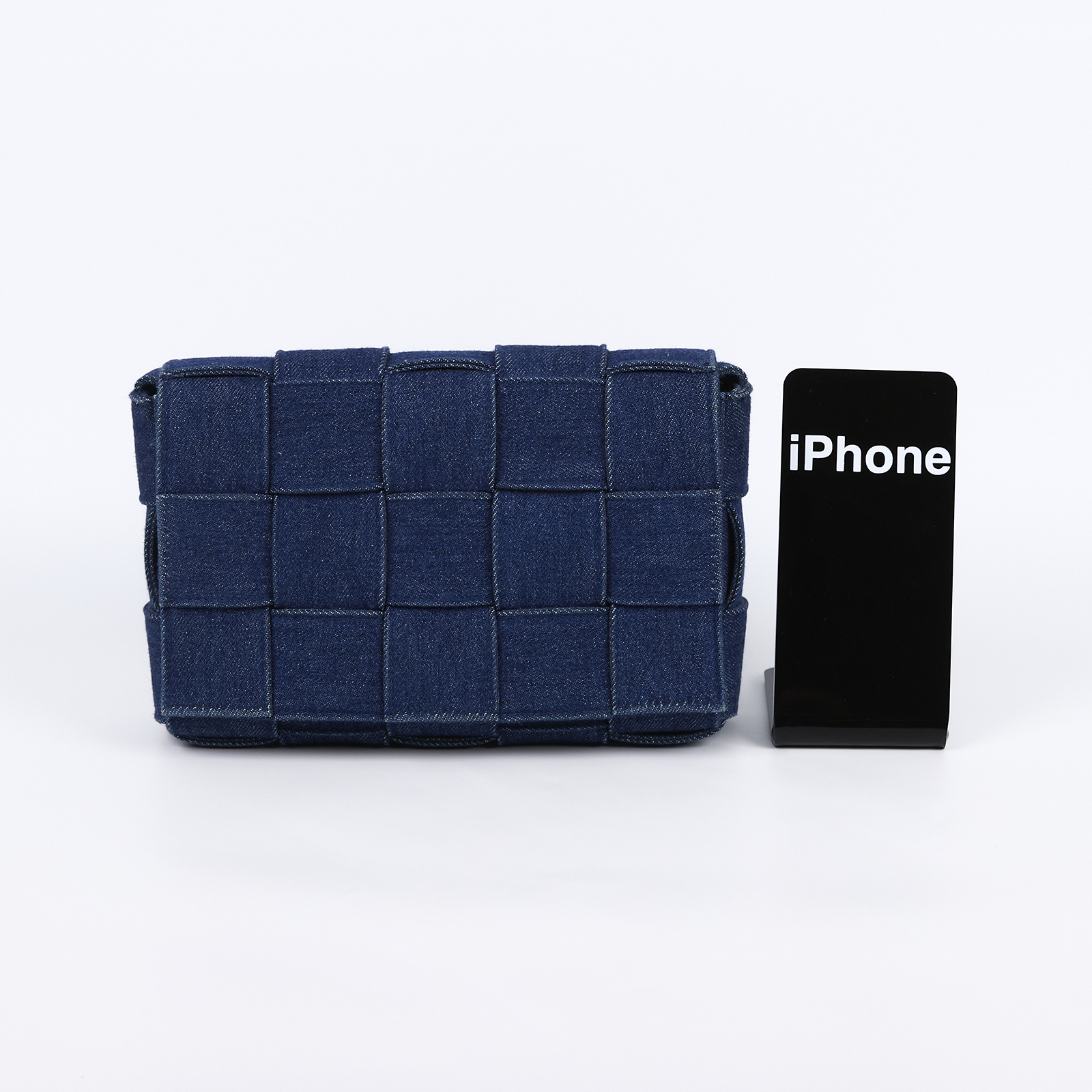 寶緹嘉 BOTTEGA VENETA Cassette 枕頭編織包  深藍牛仔CASSETTE 防塵袋