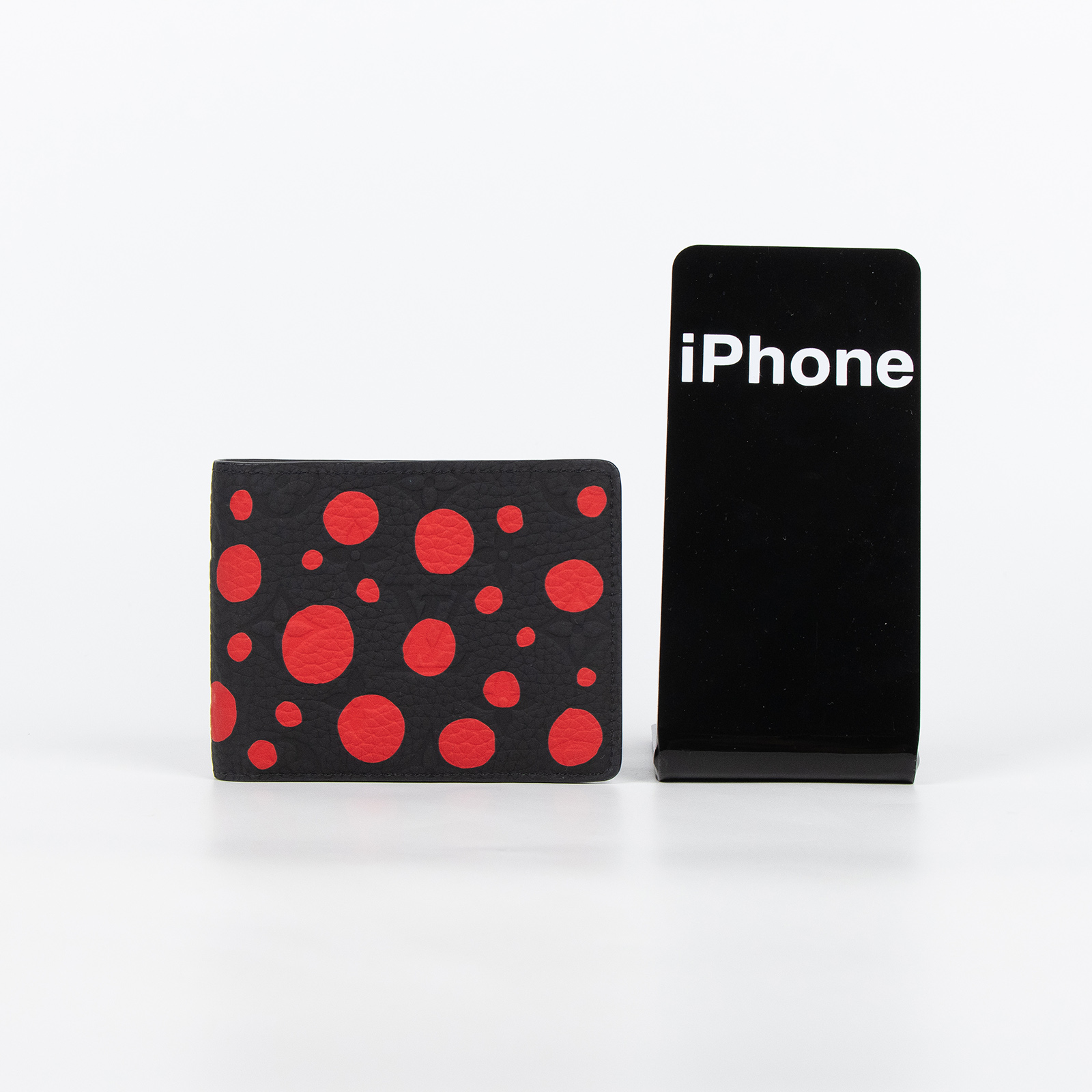 路易威登 LOUIS VUITTON 草間彌生 黑紅點 LV x YK 短夾 M81902 晶片款 黑紅點LV x YK短夾 無附屬品