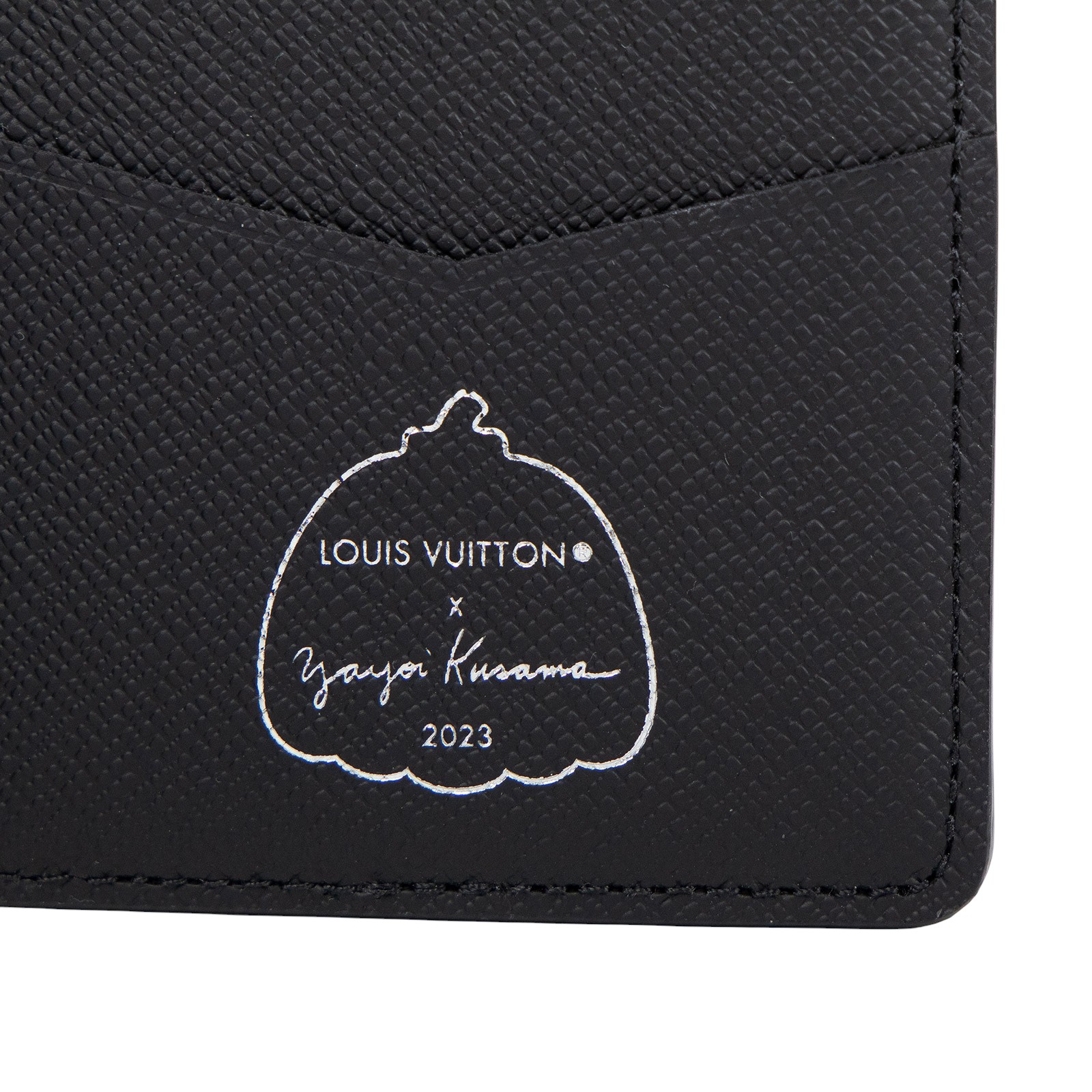 路易威登 LOUIS VUITTON 草間彌生 黑灰 LV x YK卡包 M81928 晶片款 黑灰LV x YK卡包 無附屬品