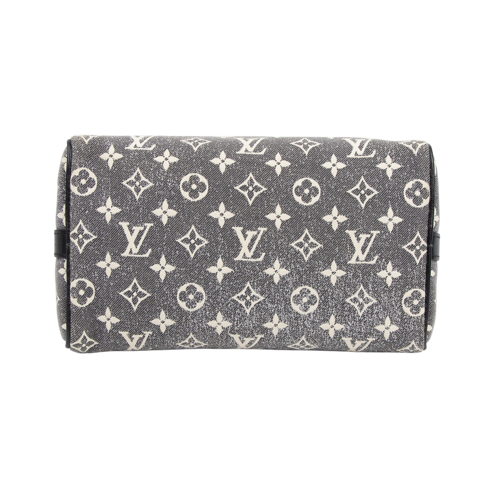 路易威登 LOUIS VUITTON SPEEDY Bandoulière 25 老花 單寧 波士頓包 手提包 M21464 晶片款  防塵袋/鎖組/背帶