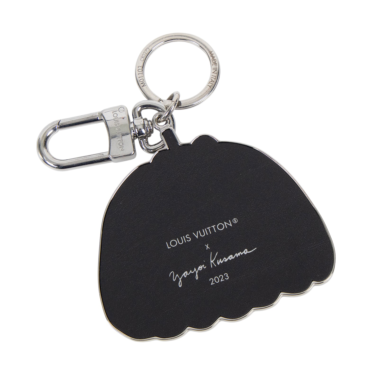 路易威登 LOUIS VUITTON LV x YK Pumpkin 草間彌生 吊飾 鑰匙圈 M01103 黃藍南瓜吊飾 無附屬品